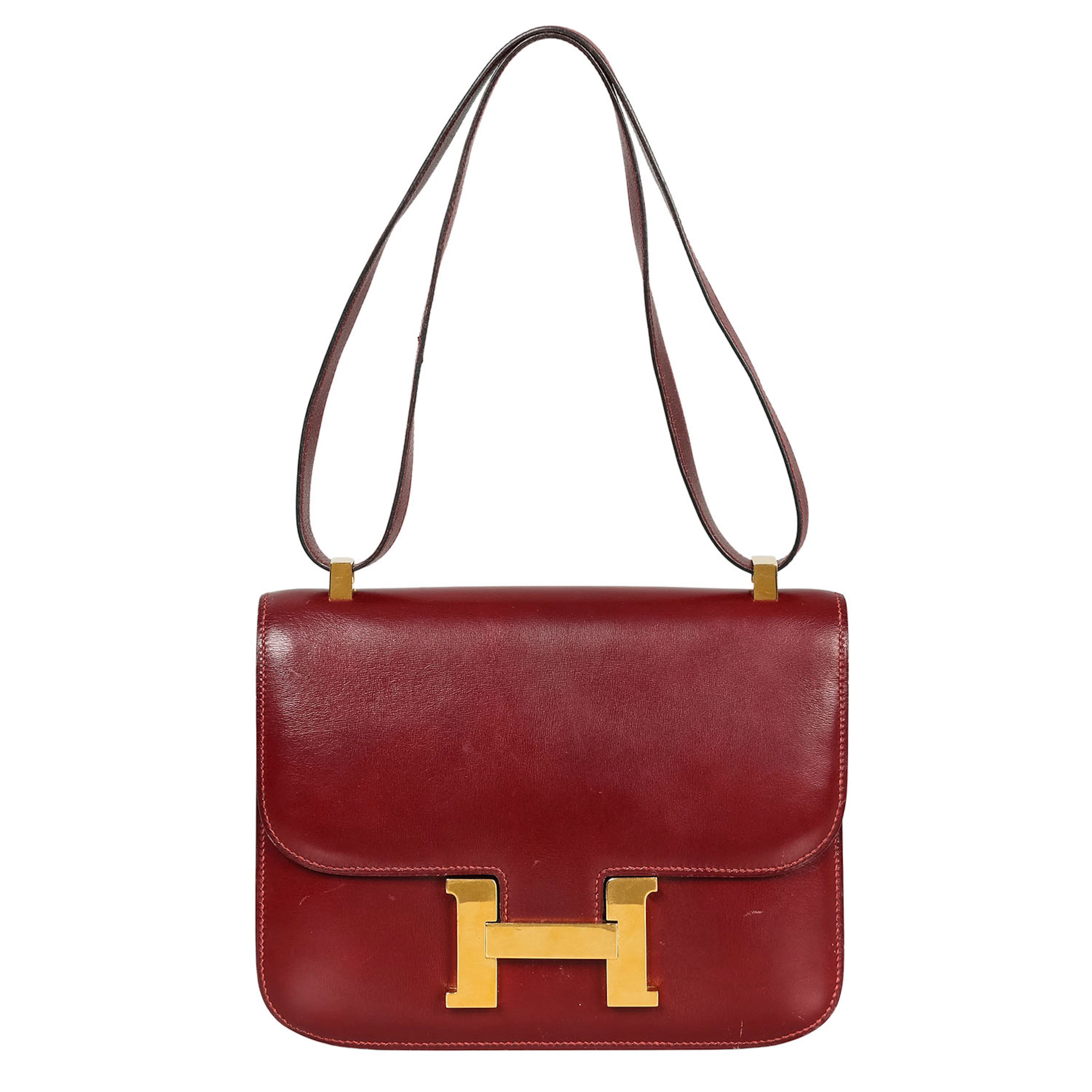 HERMÈS VINTAGE Schultertasche "CONSTANCE 23", Koll.: 1980