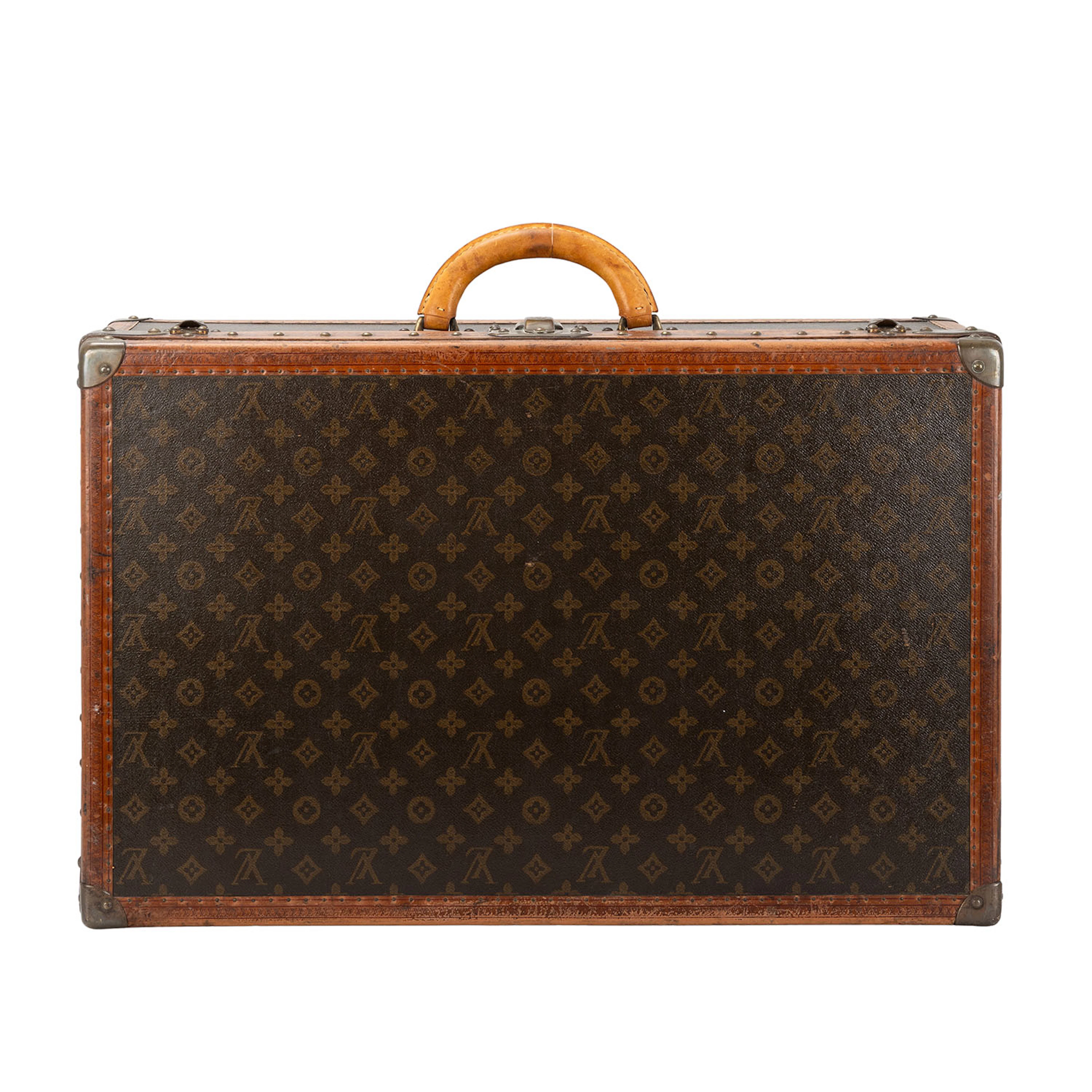 LOUIS VUITTON VINTAGE Reisekoffer "ALZER 65".