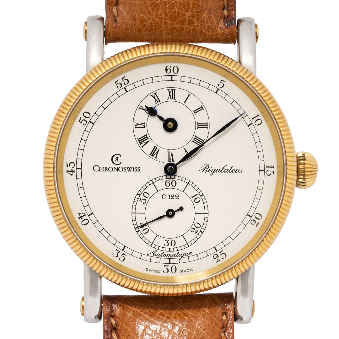 CHRONOSWISS Regulateur Automatique Herrenuhr Ref. CH1222 mit Box und