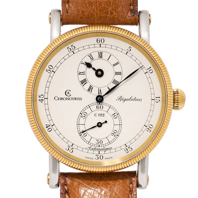 CHRONOSWISS Regulateur Automatique Herrenuhr Ref. CH1222 mit Box und