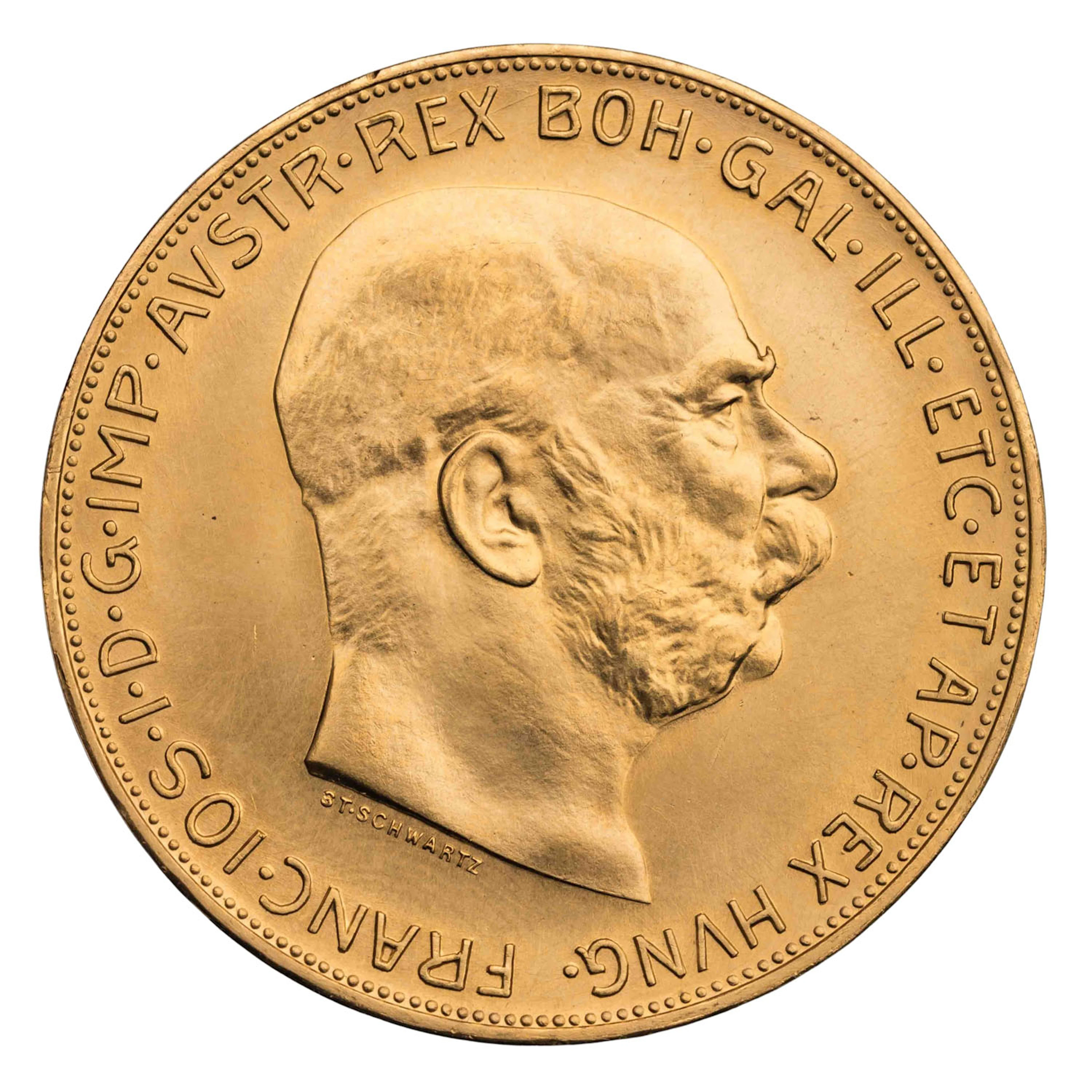 Österreich /GOLD - Franz Josef I. 100 Kronen 1915/NP