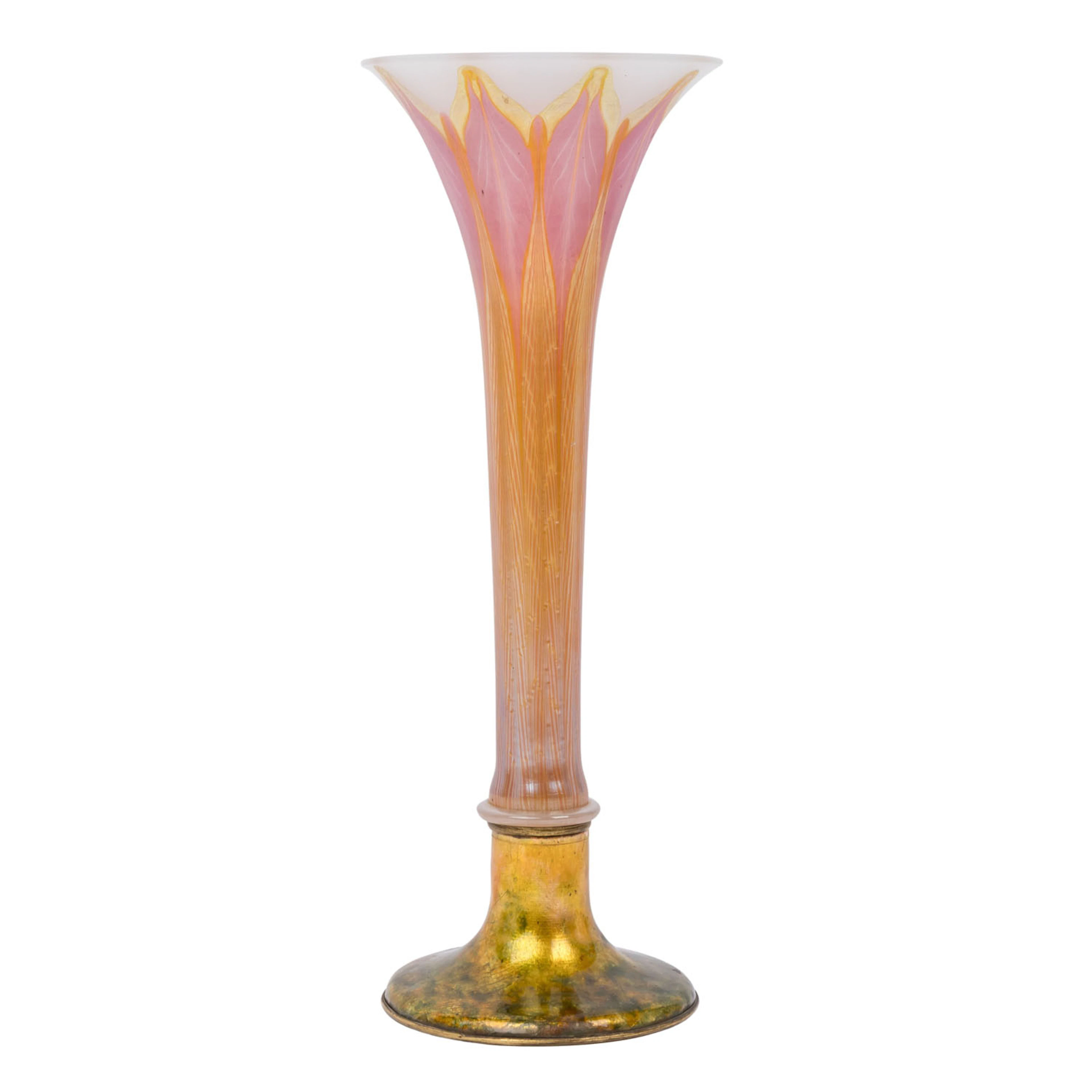 LOUIS C. TIFFANY FURNACES INC. "Hohe Solifleur-Vase"