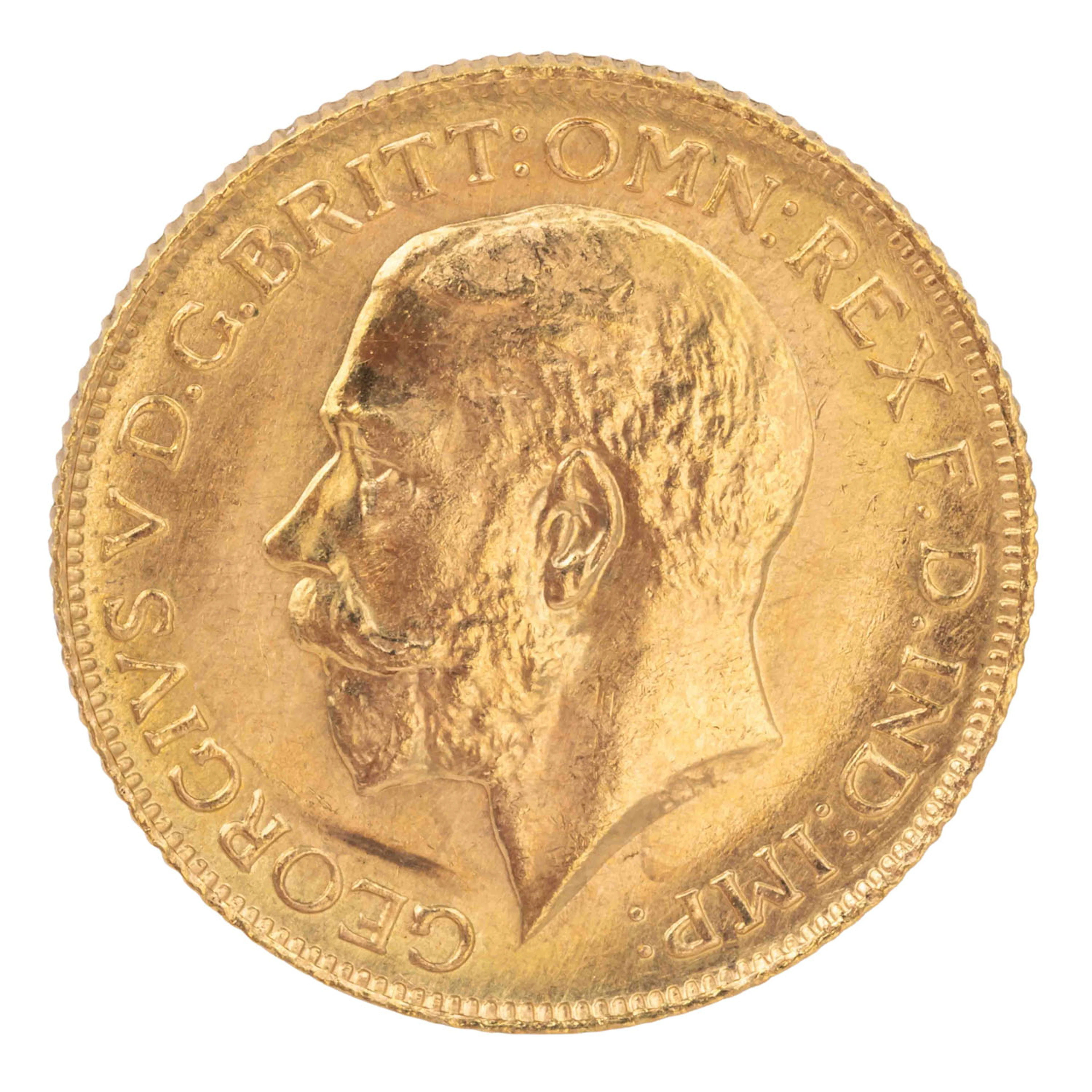 Großbritannien/GOLD - Georg V. 1 Sovereign 1925