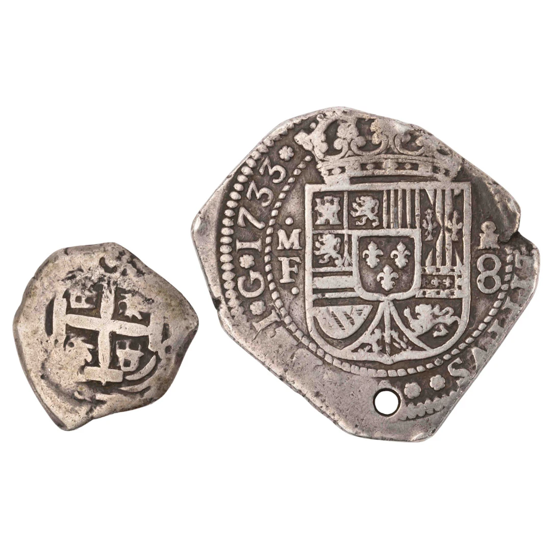 Neuspanien / Bolivien / SILBER Philipp V. 8 Reales 1733/MF & Carlos