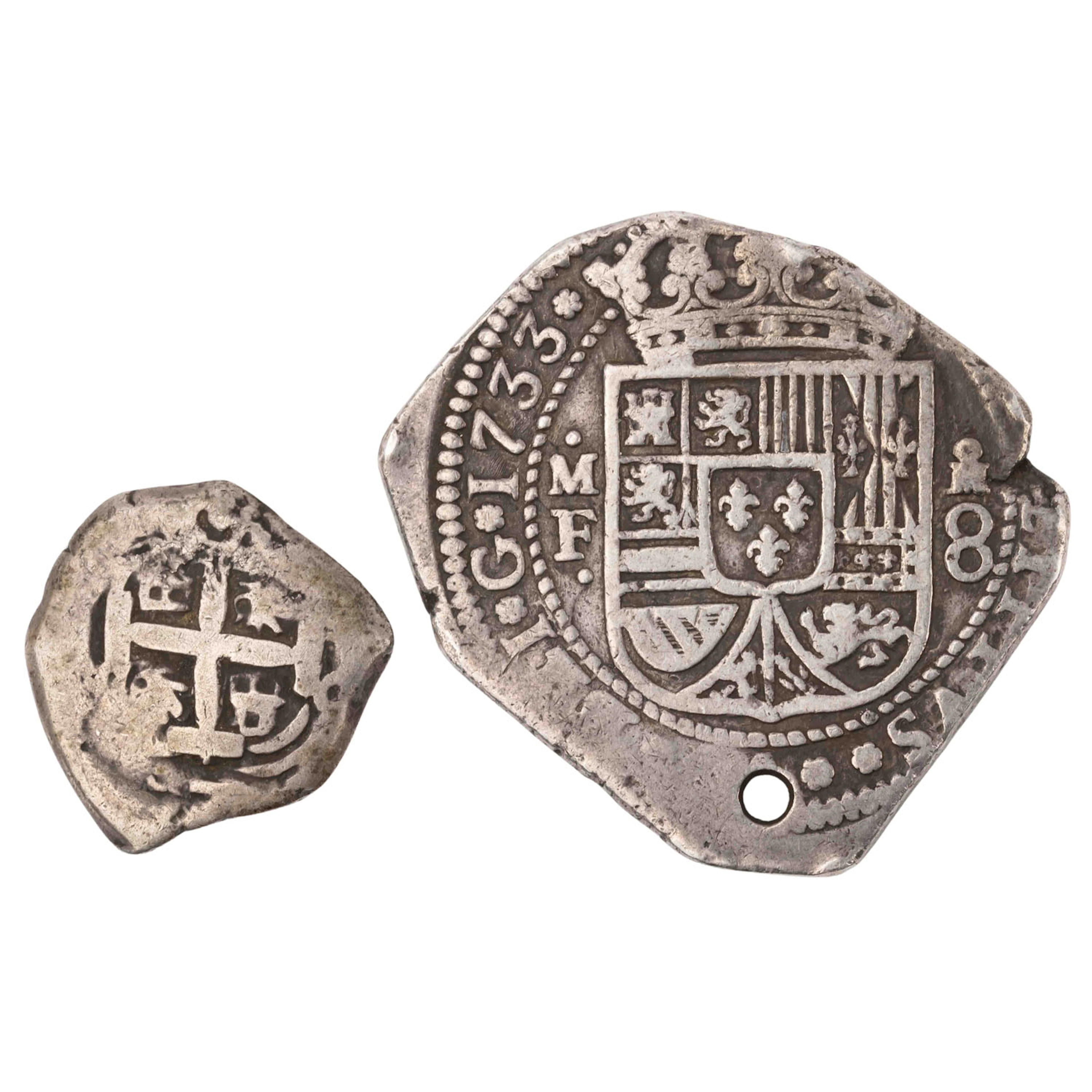 Neuspanien / Bolivien / SILBER Philipp V. 8 Reales 1733/MF & Carlos
