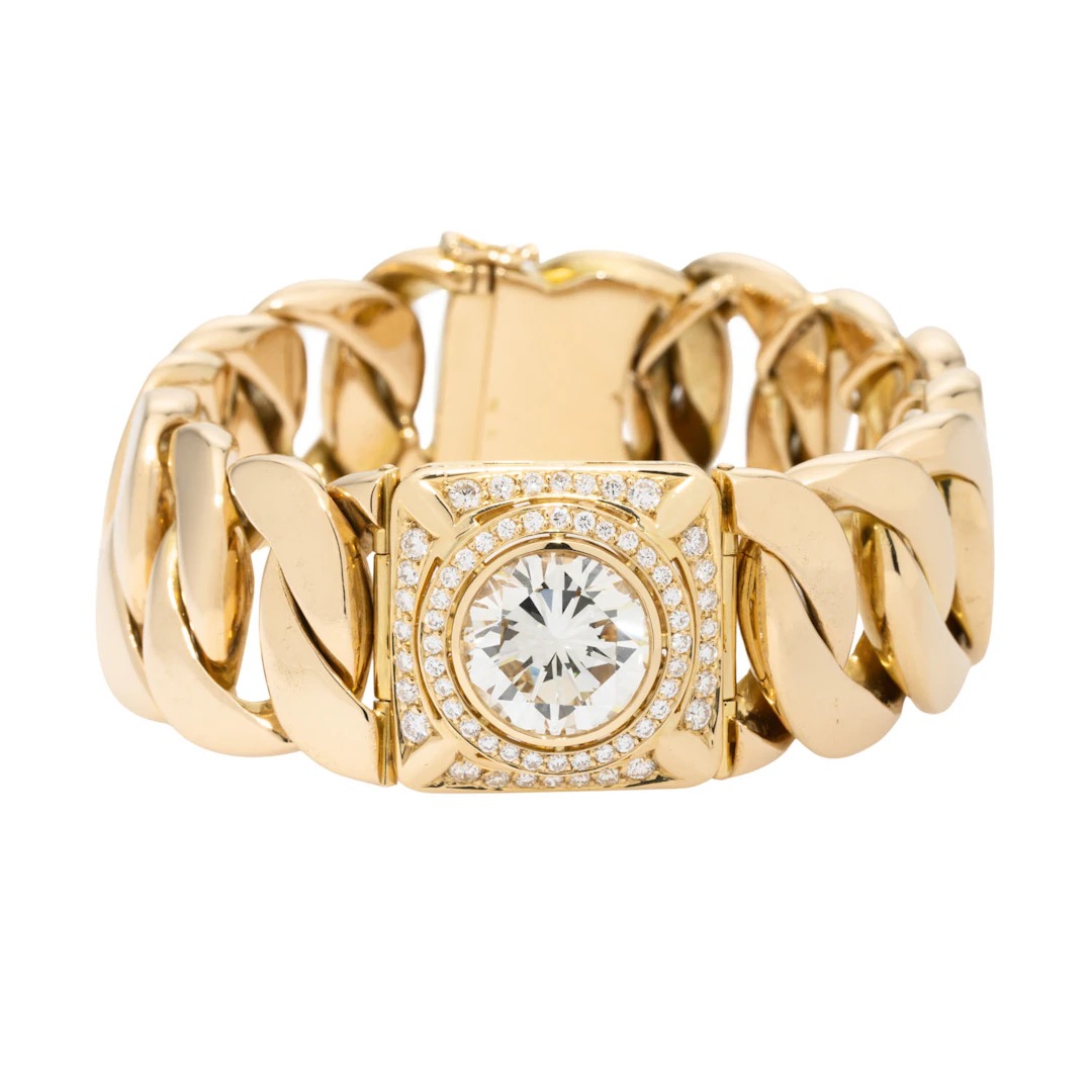 Armband mit fantastischem Brillant von ca. 8,4 ct