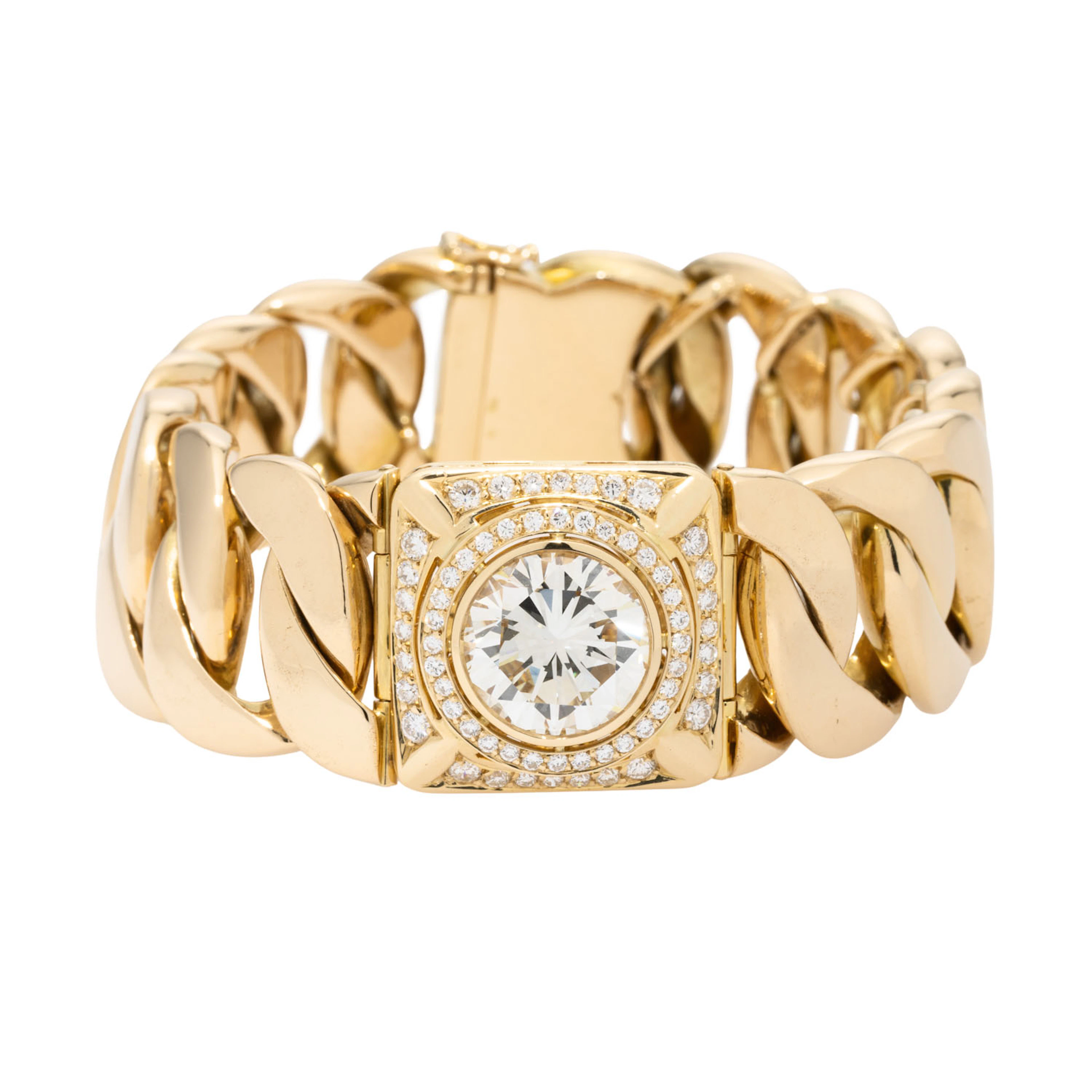 Armband mit fantastischem Brillant von ca. 8,4 ct
