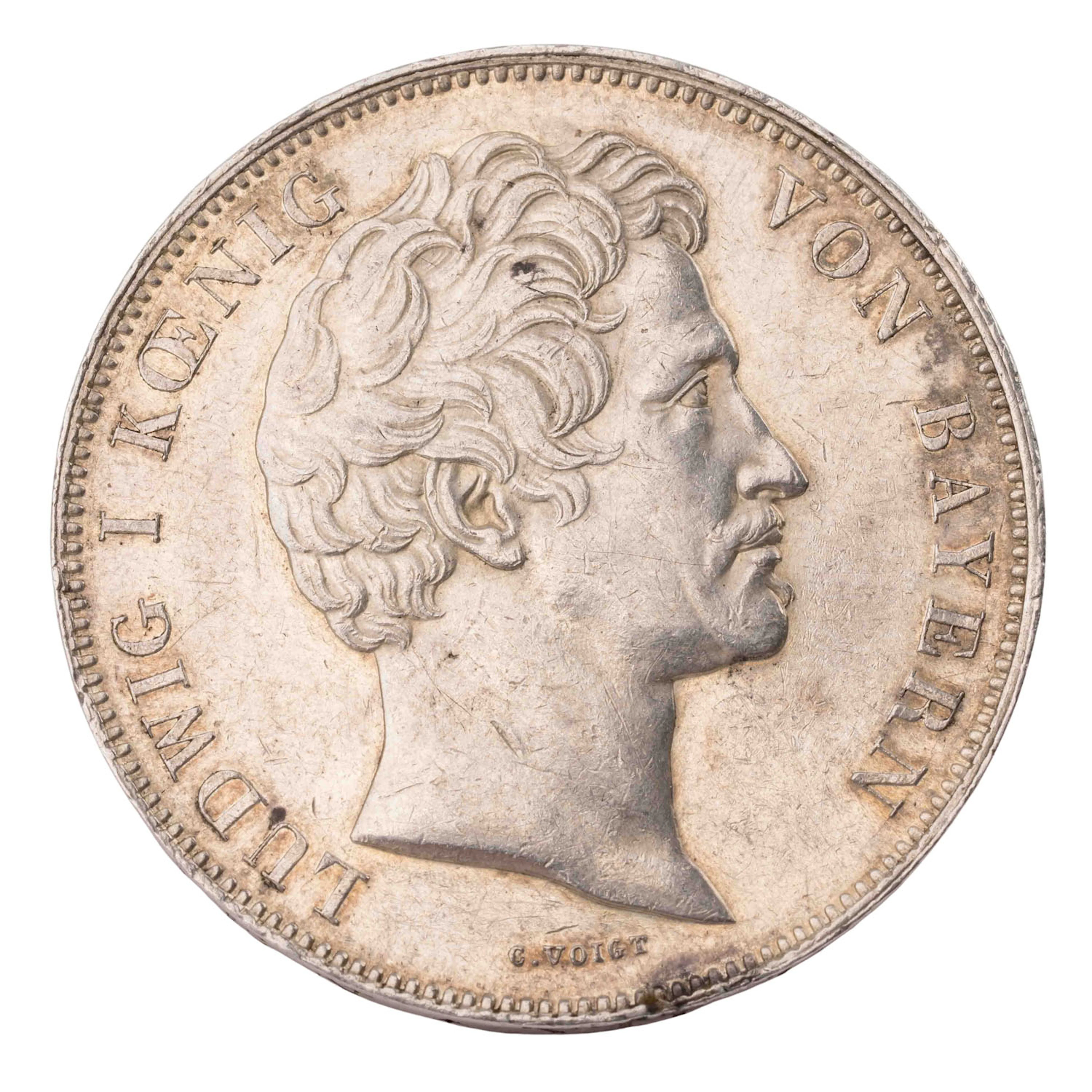 Bayern - Vereinsdoppeltaler 1837, Ludwig I.