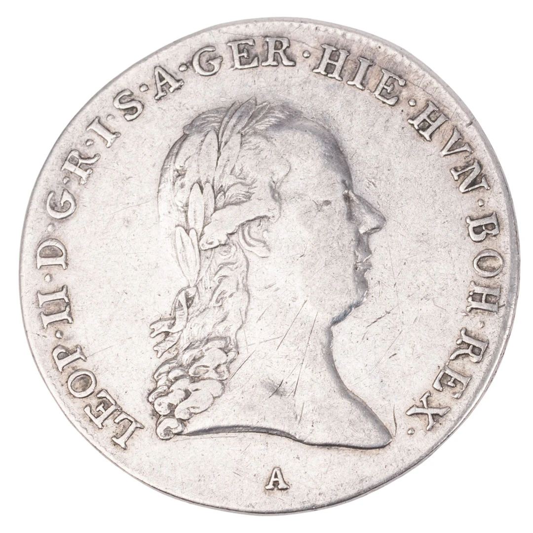 Österreichische Niederlande – ¼ Kronentaler 1791, Leopold II.