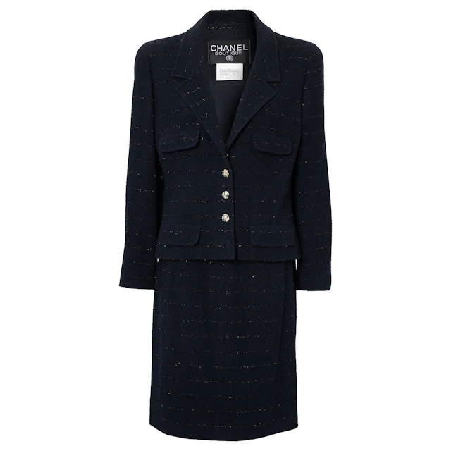 CHANEL BOUTIQUE VINTAGE Kostüm, Gr. ca. 38/40, Koll.: A1995.