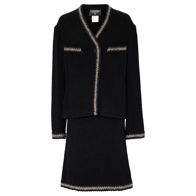 CHANEL BOUTIQUE VINTAGE Mantel, Gr. ca. 38/40, Koll.: A1998.