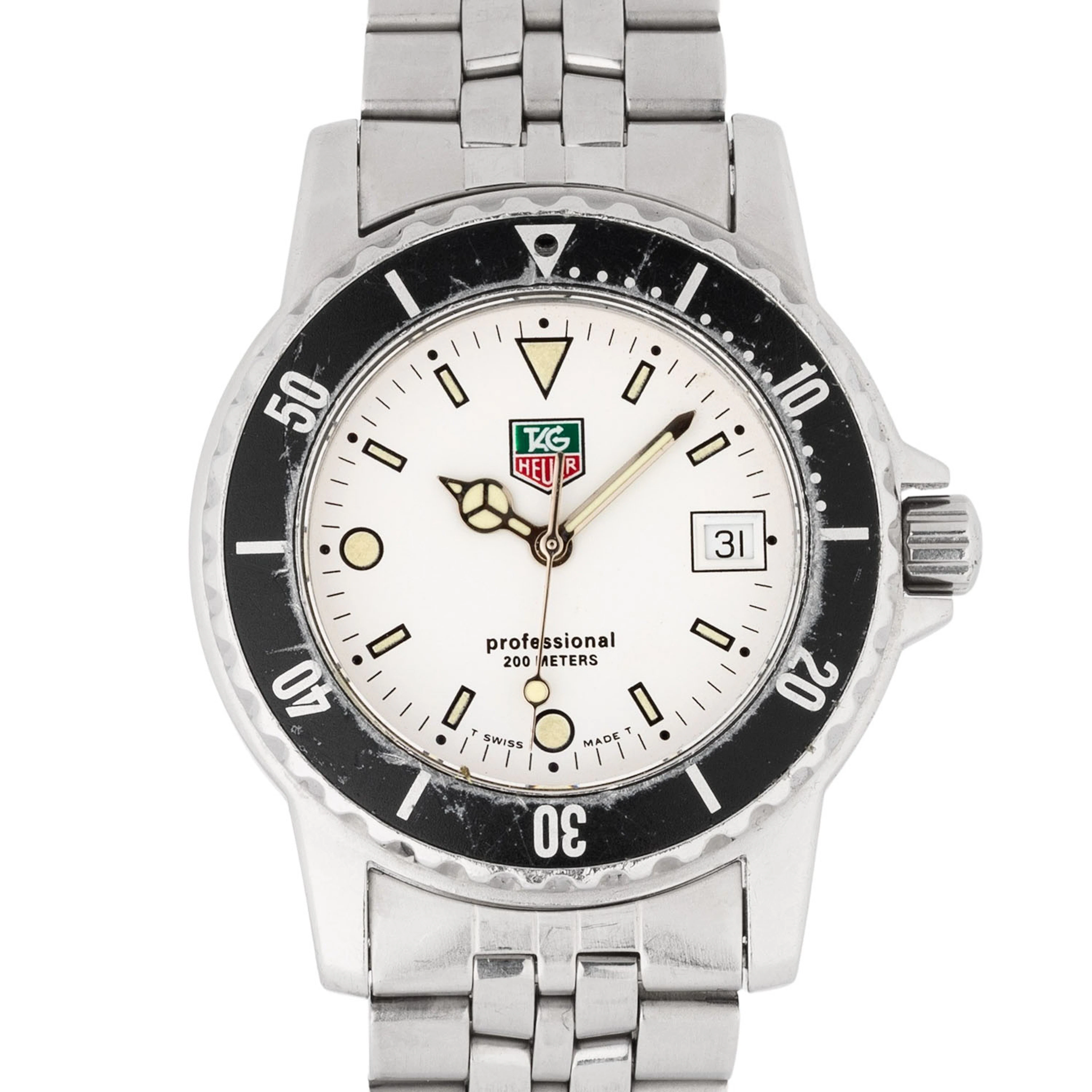 TAG HEUER 1500 Professional Ref WD1213-G-20 Herrenuhr aus den 90er Jahren.