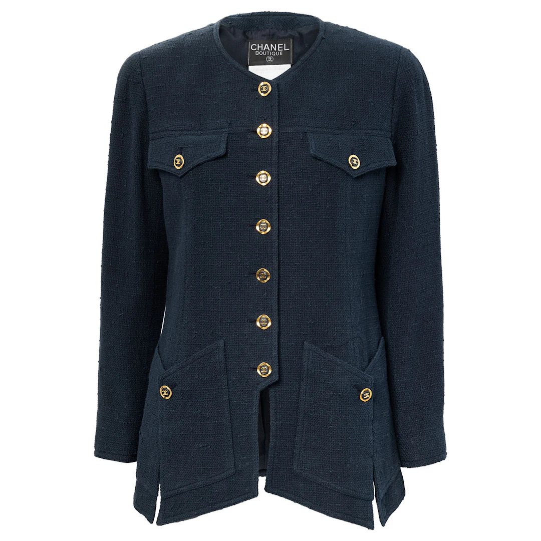 CHANEL BOUTIQUE VINTAGE Jacke, Gr. 42 (fr. 44), Koll.: C1994.