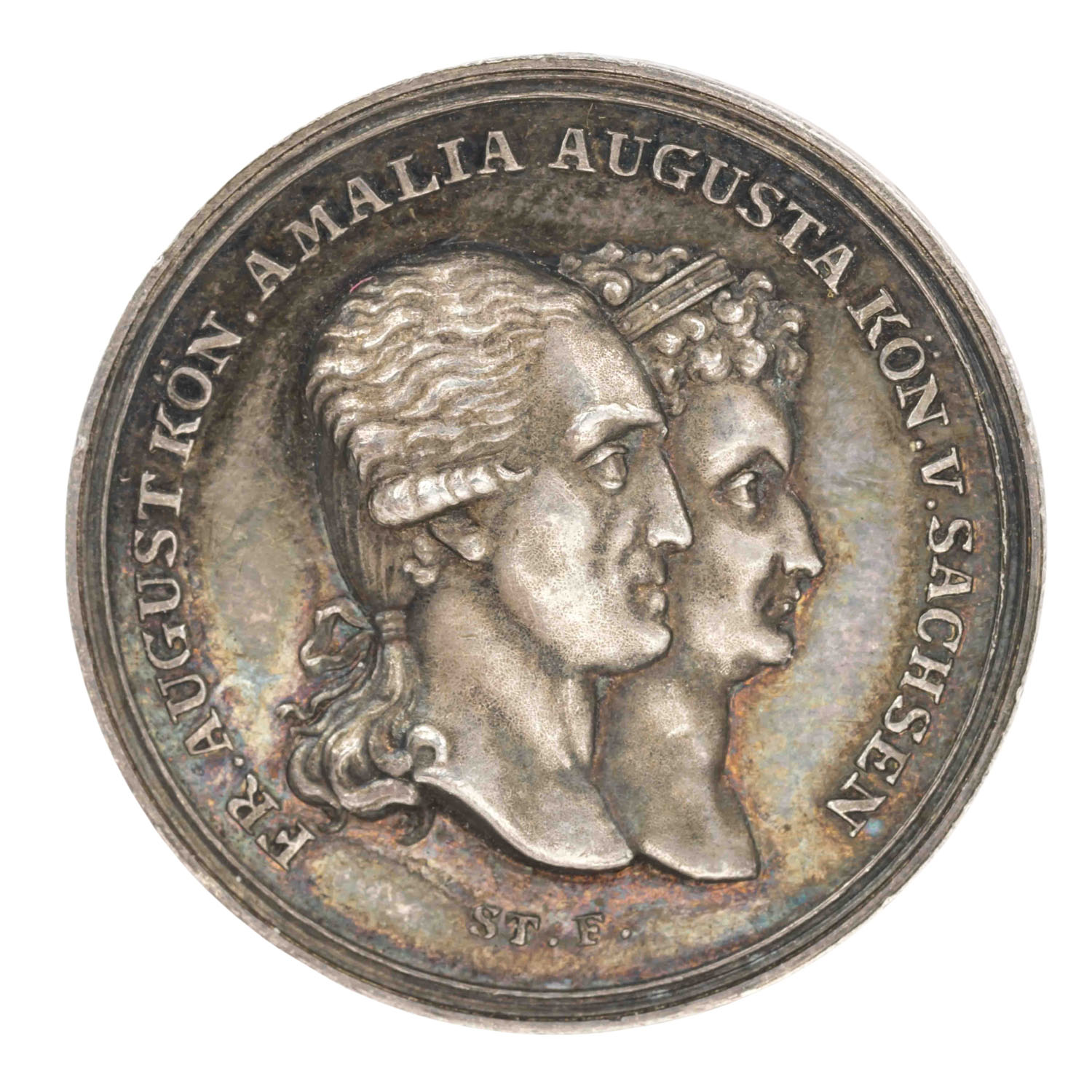 Sachsen - Medaille 1819 zum 50-jährigen Regierungsjubiläum und zur