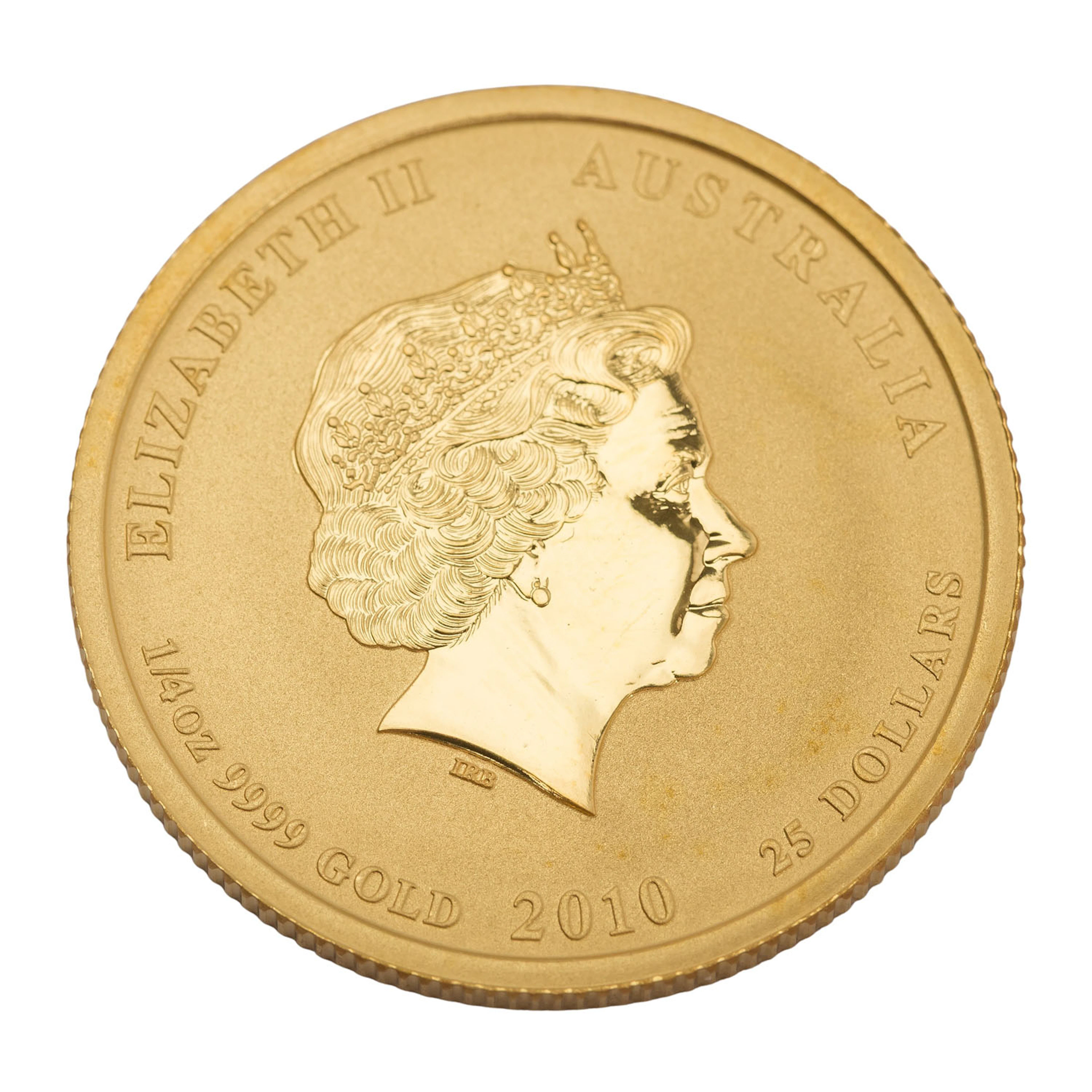 Australien /GOLD - Lunar Serie II. 1/4 oz 'Jahr des Tigers' 2010