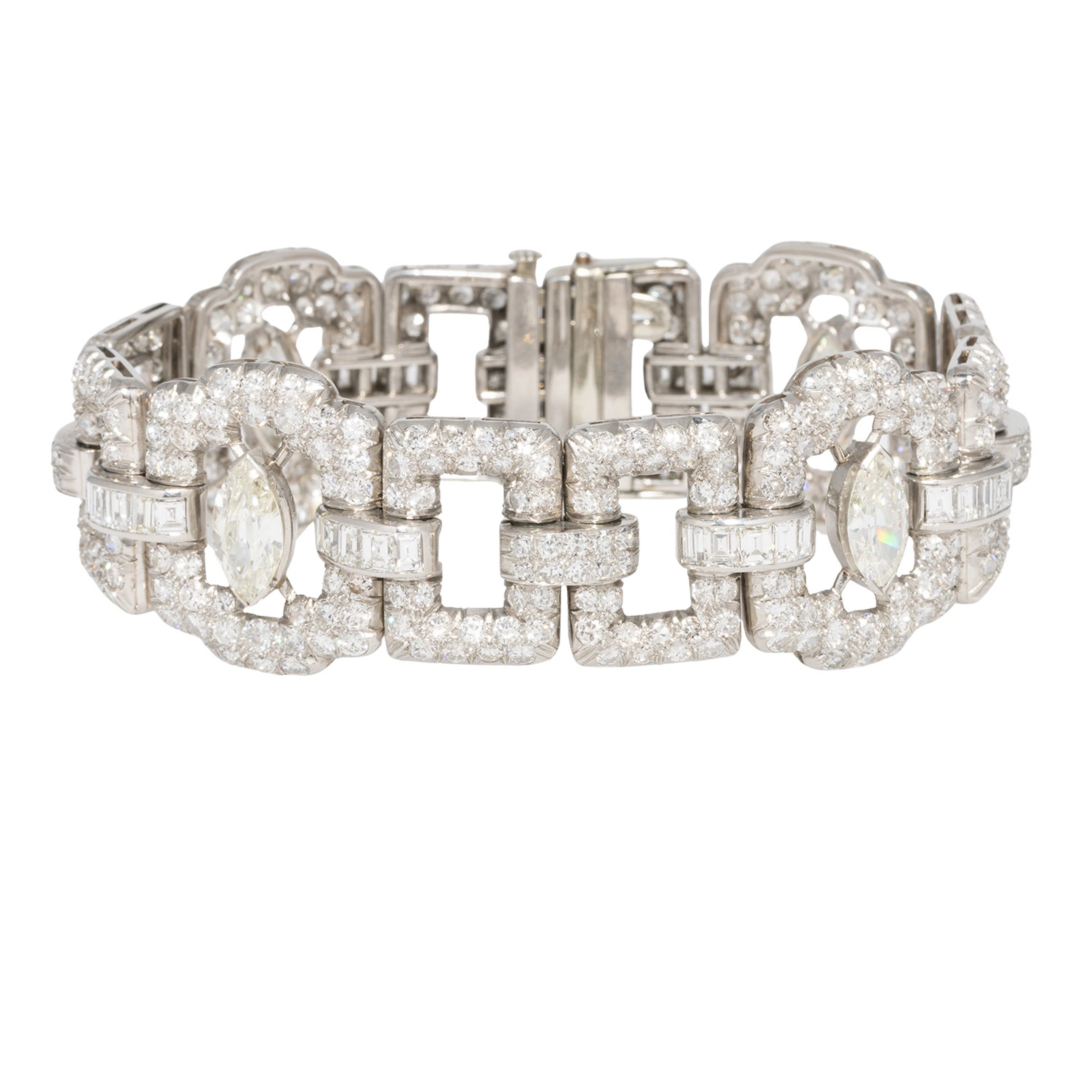Armband mit Diamanten zus. ca. 26 ct