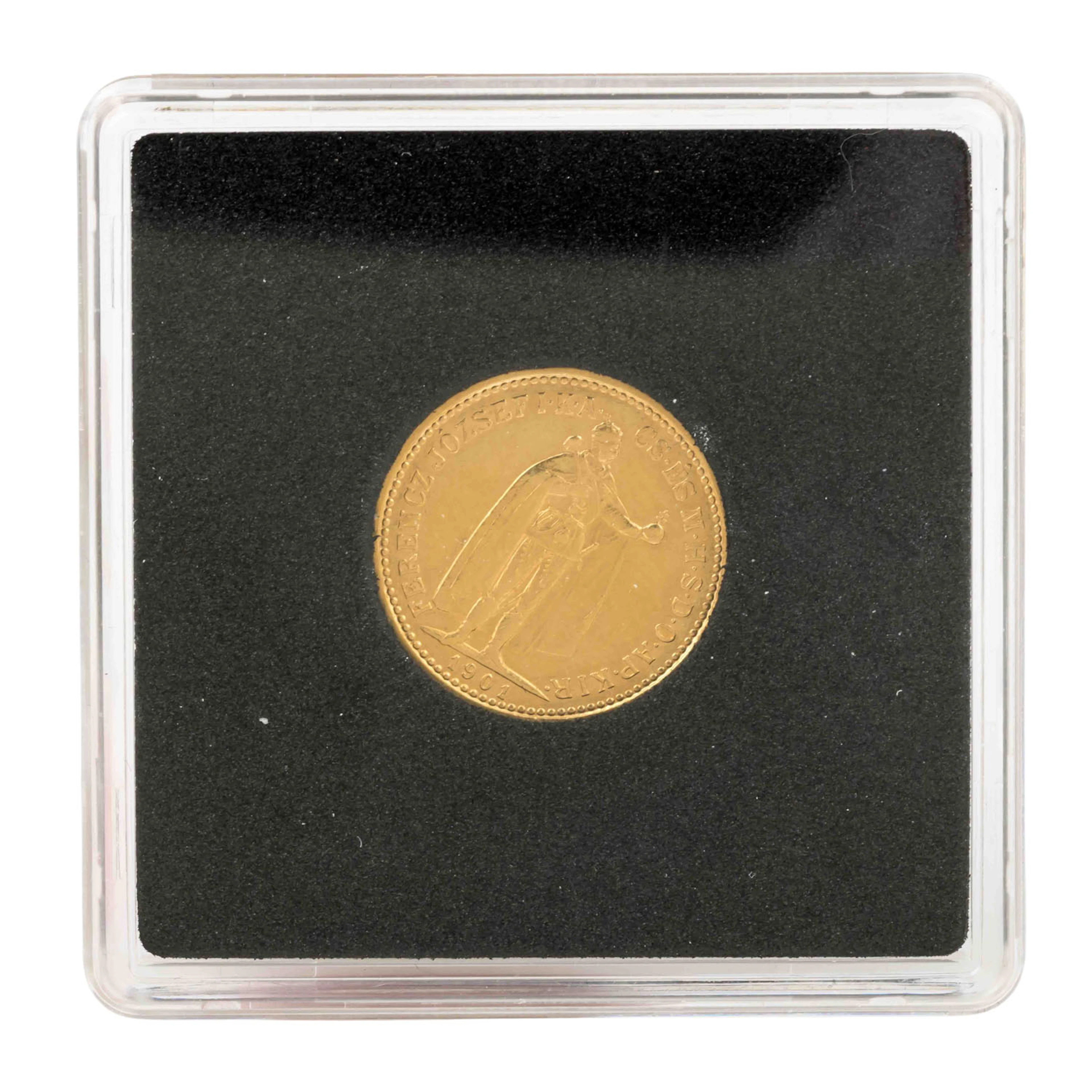 Österreich-Ungarn /GOLD - Franz Josef I. 10 Kronen 1901 K-B
