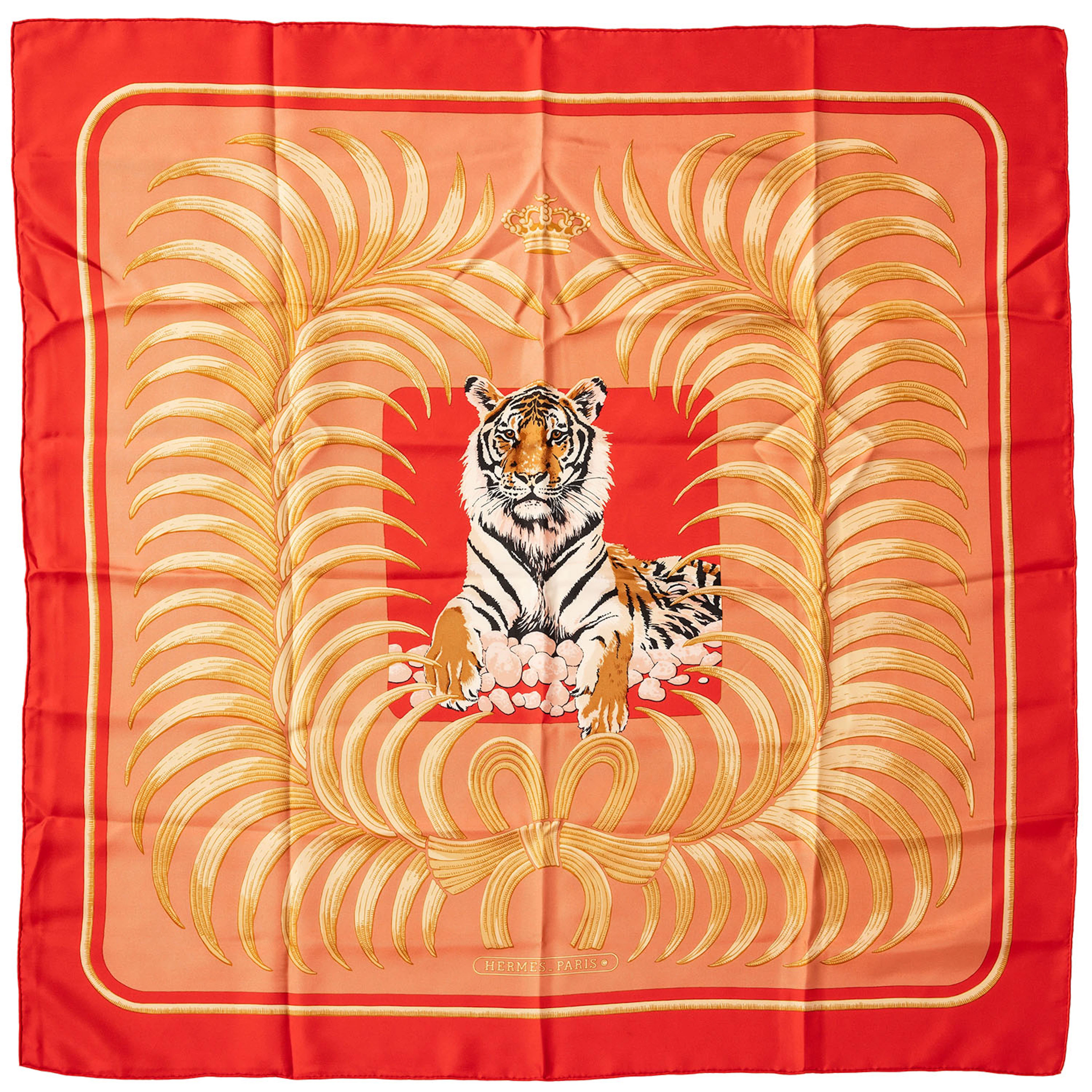 HERMÈS Seidencarré "TIGRE ROYAL"