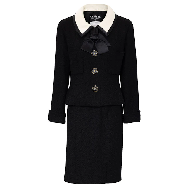 CHANEL BOUTIQUE VINTAGE Kostüm, Gr. ca. 38, Koll.: 25 - S/S 1991.