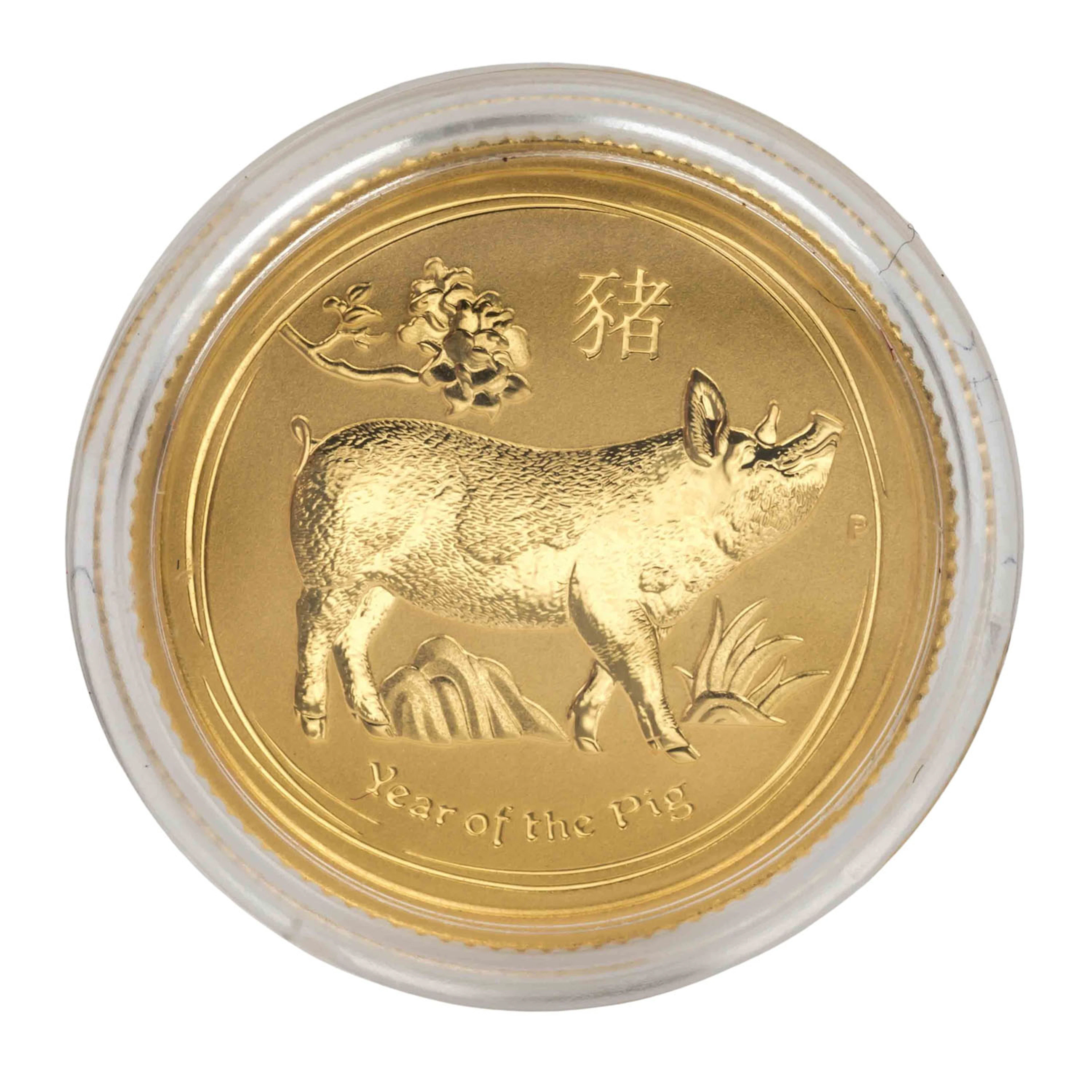 Australien/GOLD - Elisabeth II, 15 Dollars 2019, 'Jahr des Schweins'