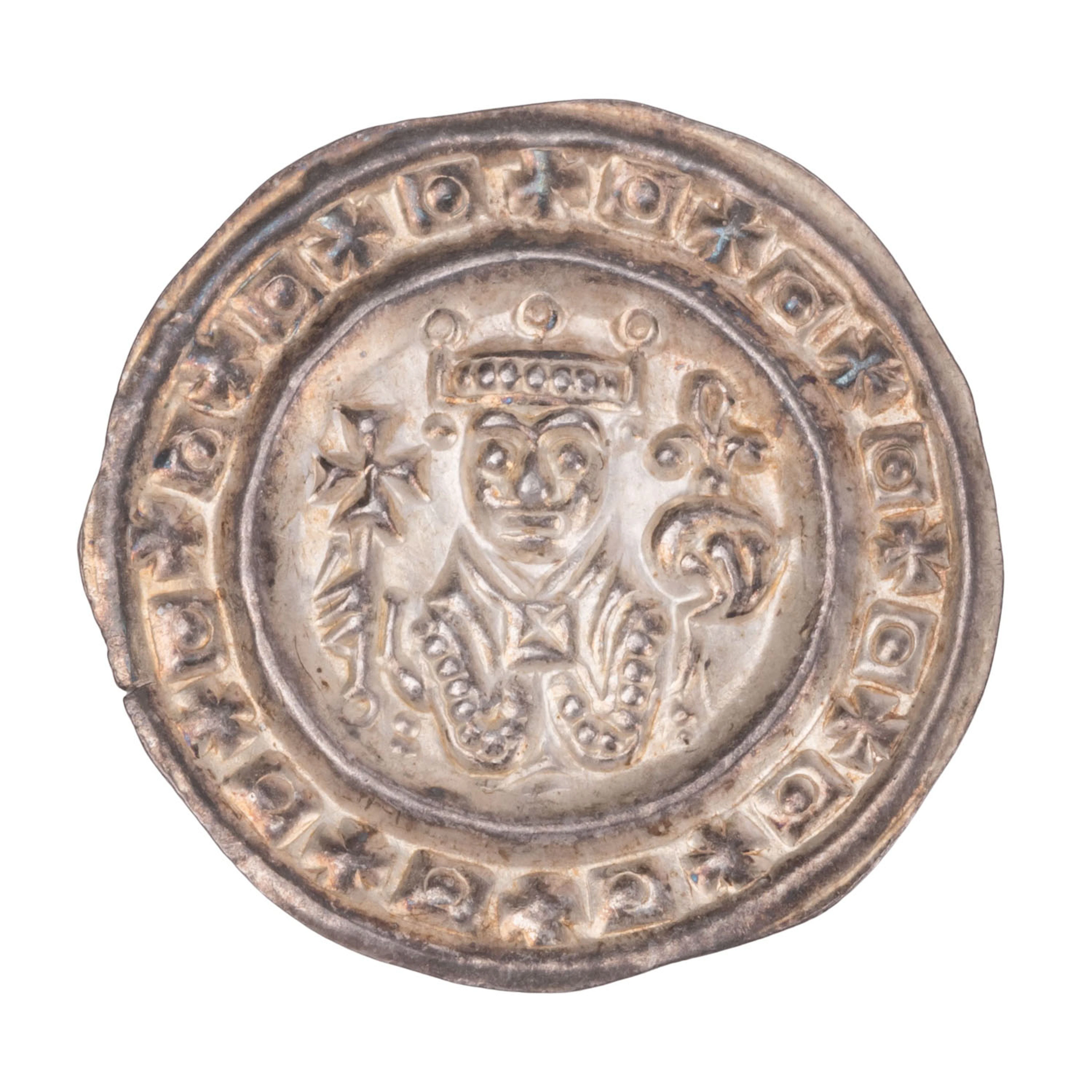 Ulm, königliche Münzstätte - Brakteat circa 1220-1250, Friedrich II.