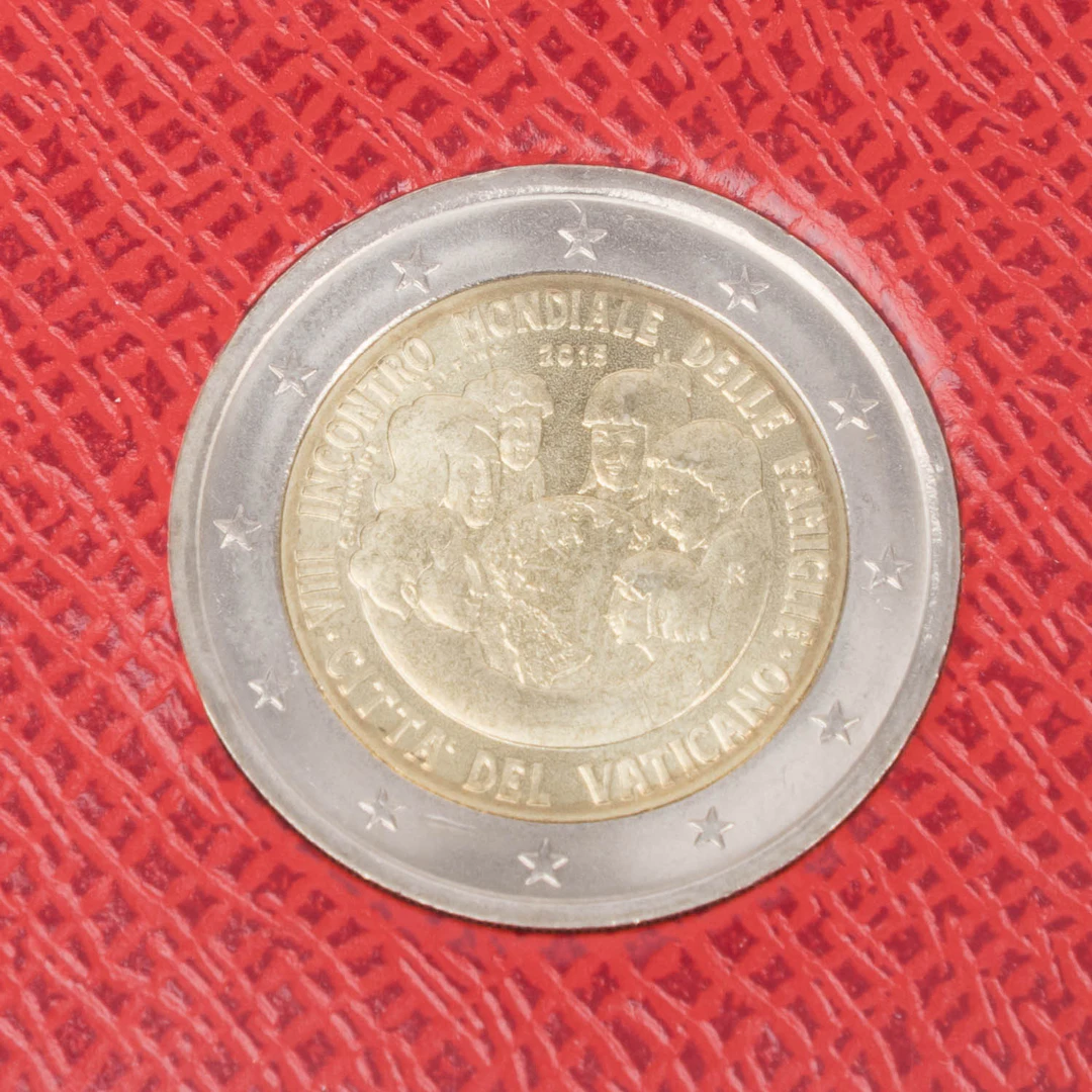 Vatikanstadt – 2 €-Münze, VIII. Weltfamilientreffen in Philadelphia 2015