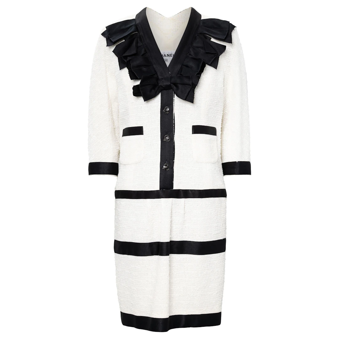 CHANEL Kleid, Gr. 38 (fr. 40), Koll.: C2009.