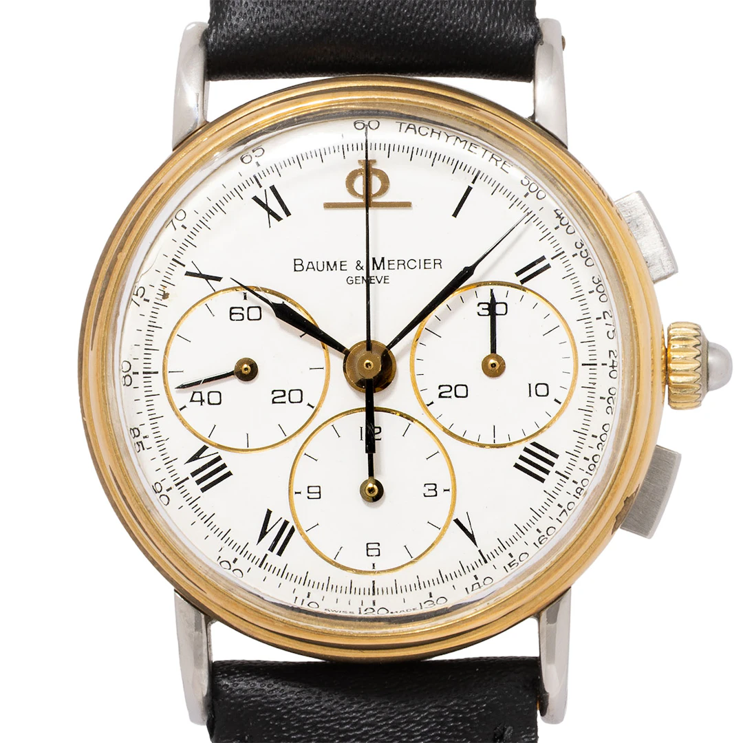 BAUME & MERCIER Chronograph Ref. 6101.099 mit Lemania 1873 aus ca.