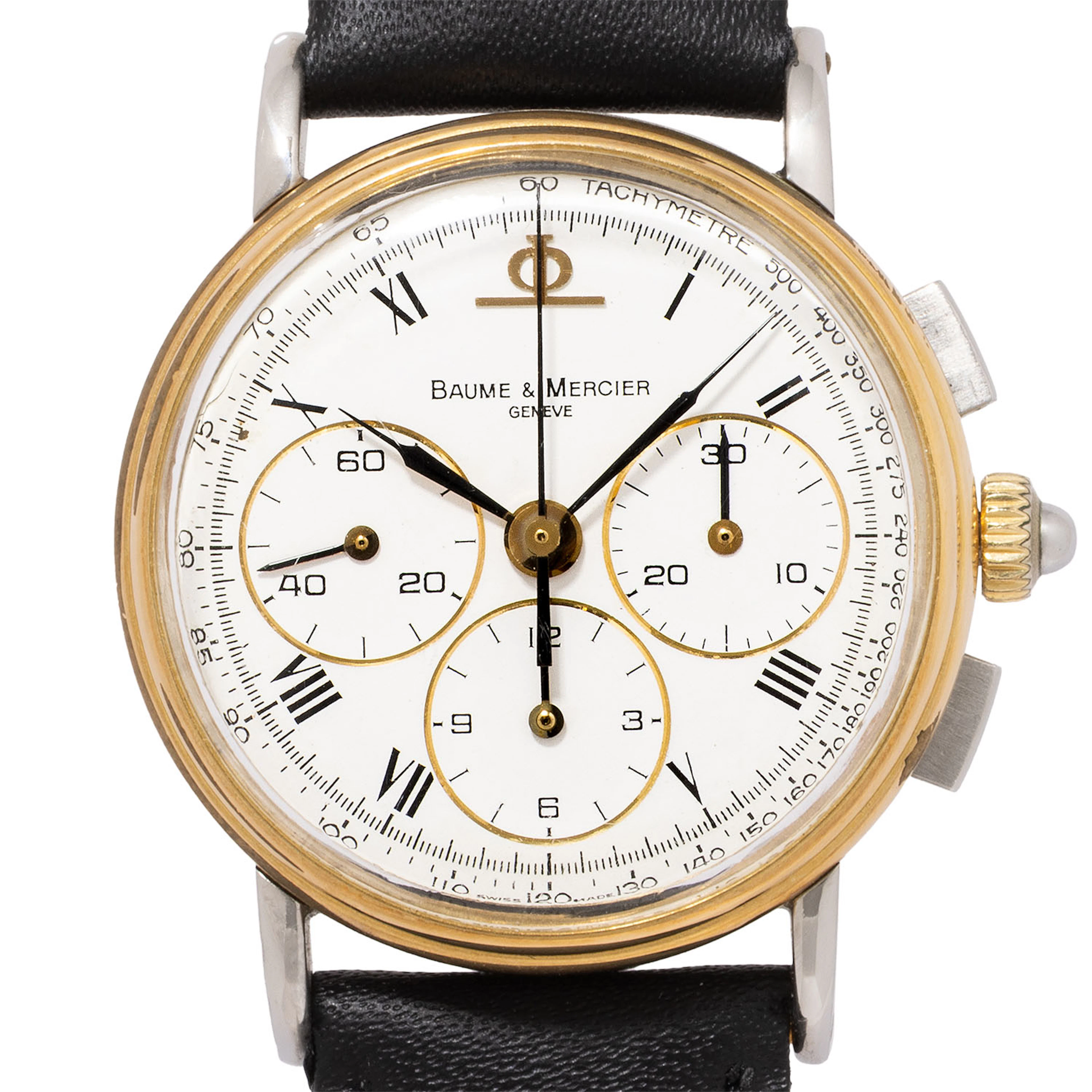 BAUME & MERCIER Chronograph Ref. 6101.099 mit Lemania 1873 aus ca.