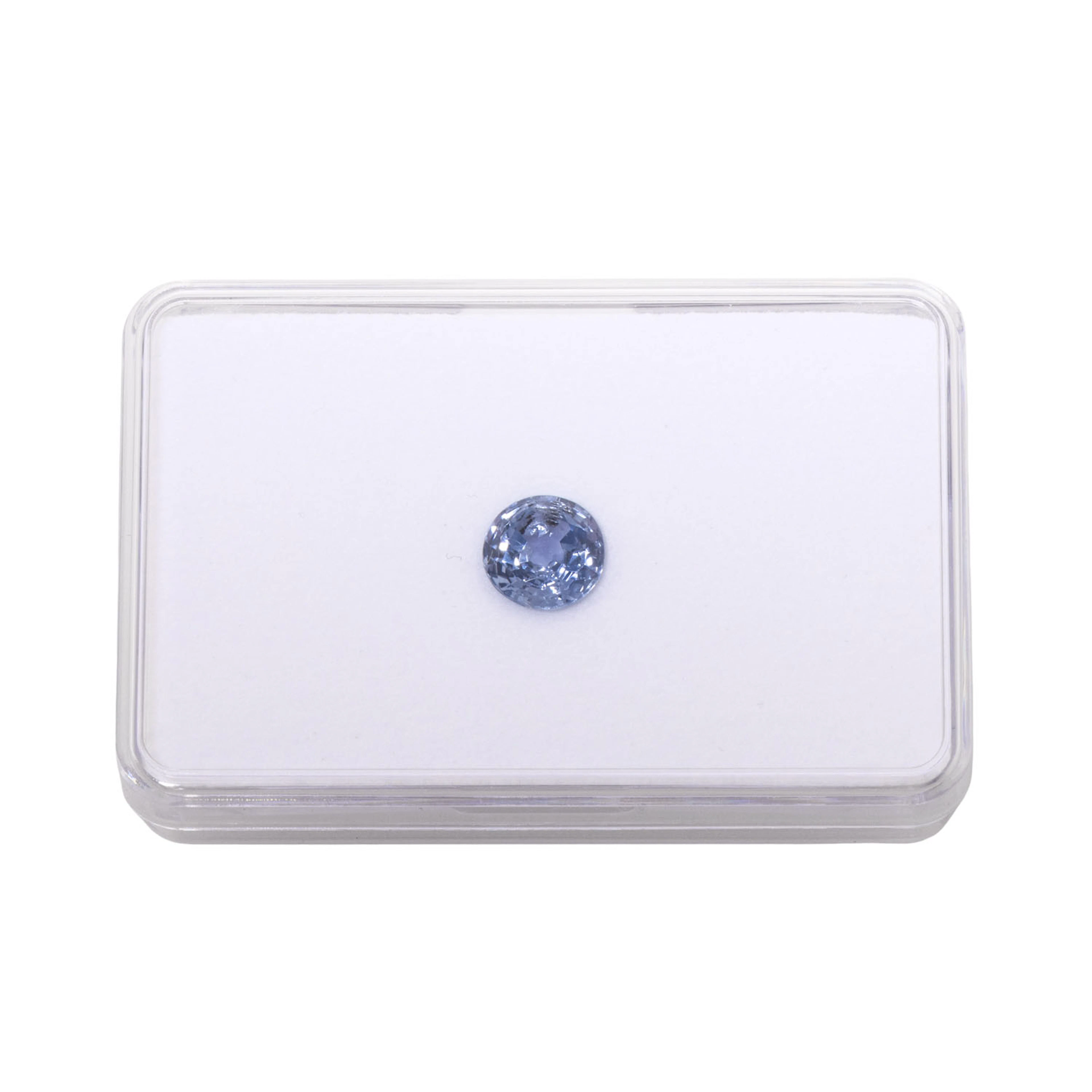 Violettblauer Ceylonsaphir 2,76 ct
