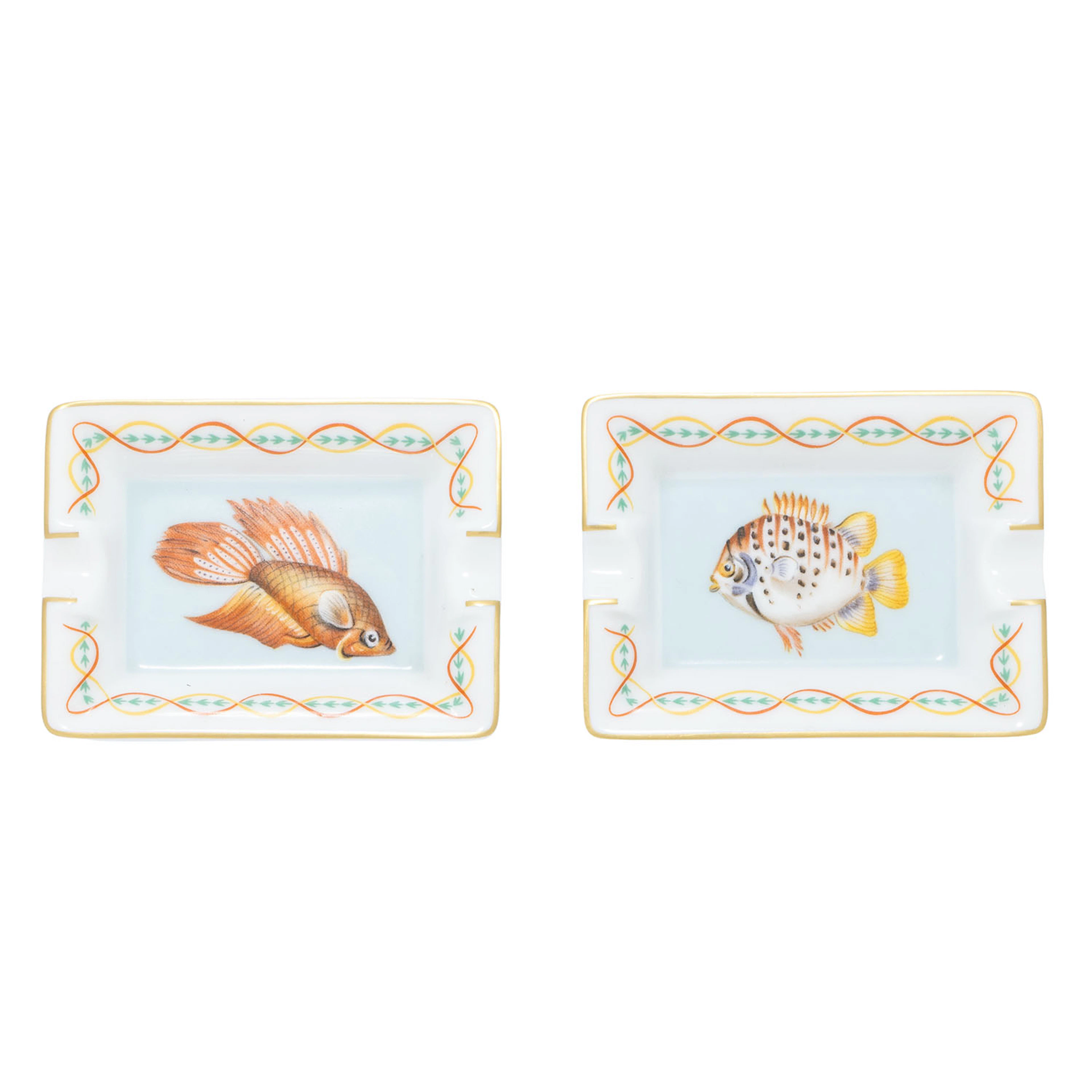 HERMÈS Aschenbecher Set, akt. NP.: 500,-€.