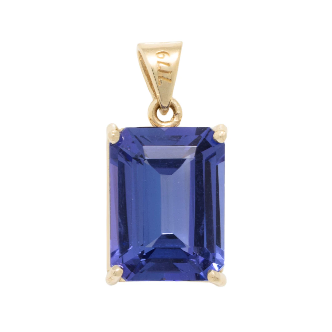 Anhänger mit Tansanit 7,79 ct