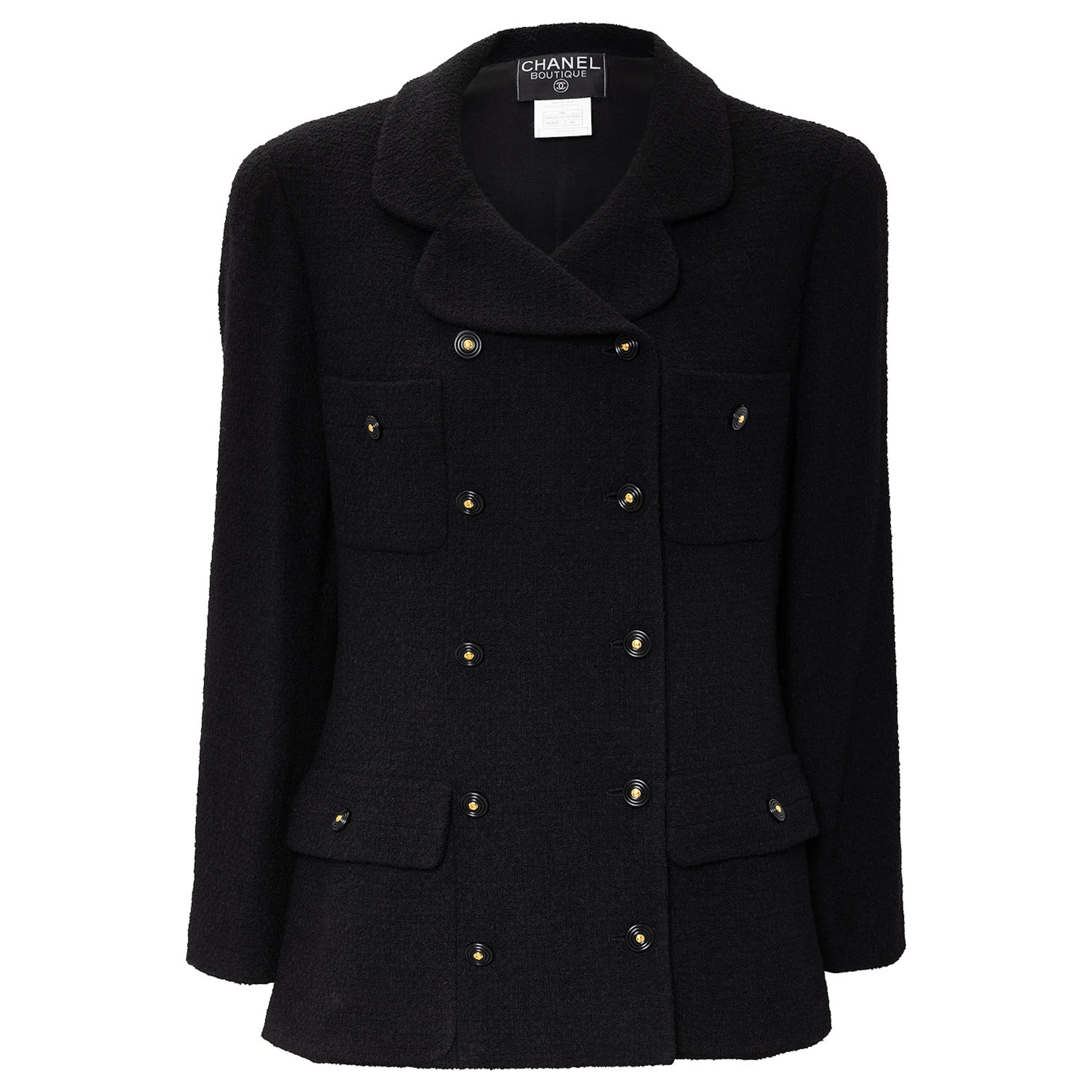 CHANEL BOUTIQUE VINTAGE Jacke, Gr. ca. 38/40, Koll.: A1995.