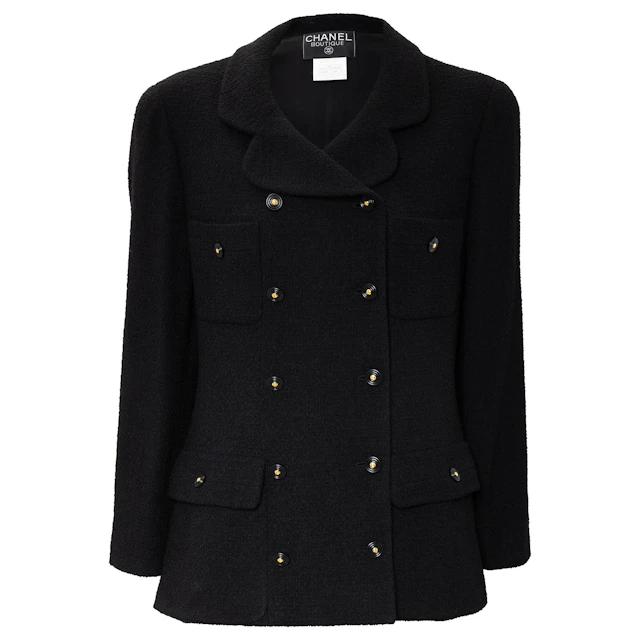 CHANEL BOUTIQUE VINTAGE Jacke, Gr. ca. 38/40, Koll.: A1995.
