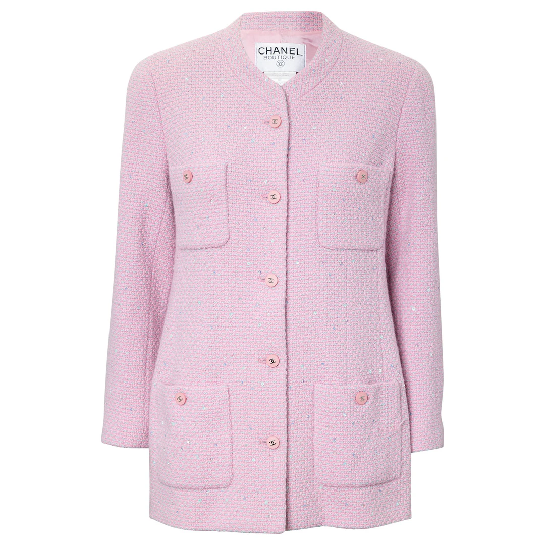 CHANEL BOUTIQUE VINTAGE Mantel, Gr. ca. 38/40, Koll.: P1996.