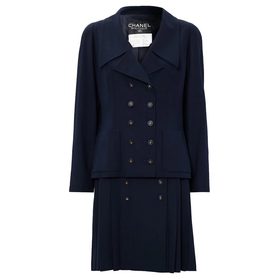 CHANEL BOUTIQUE VINTAGE Kostüm, Gr. 42 (fr. 44), Koll.: P1994.