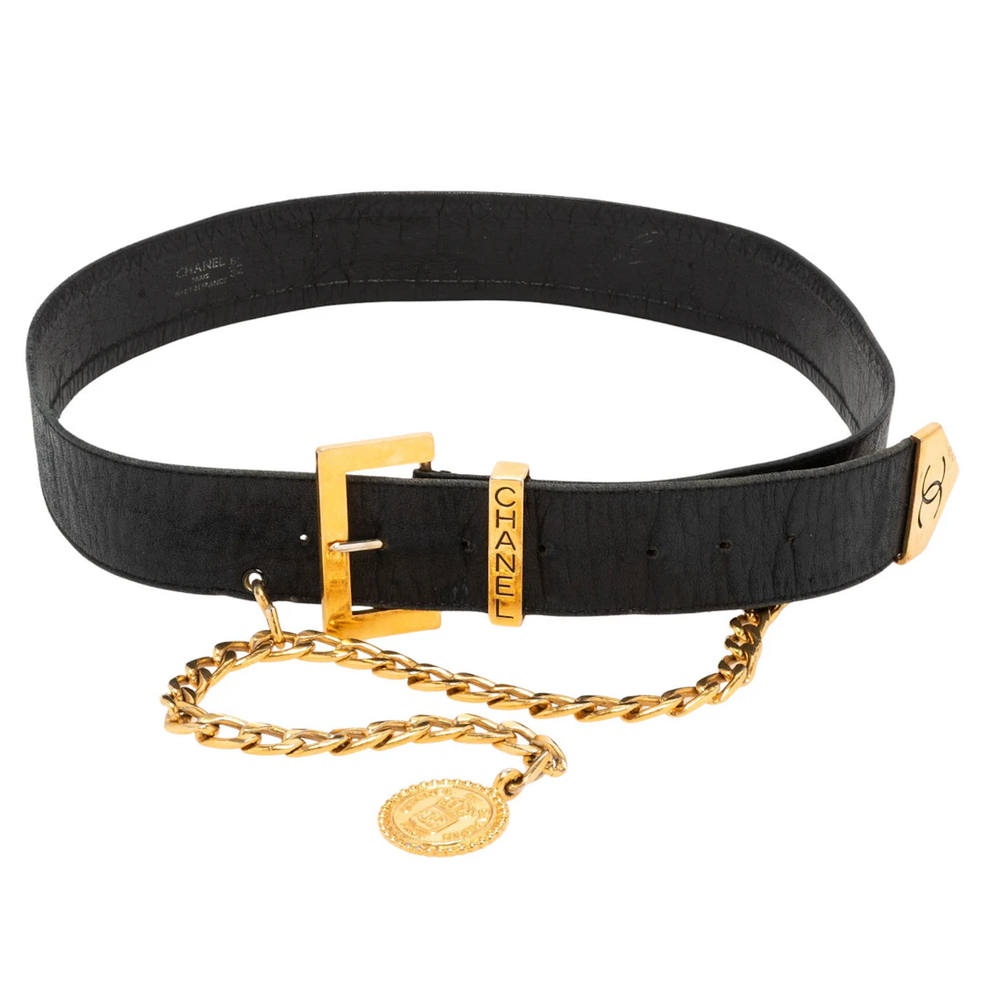 CHANEL VINTAGE Gürtel, L.: 85cm.
