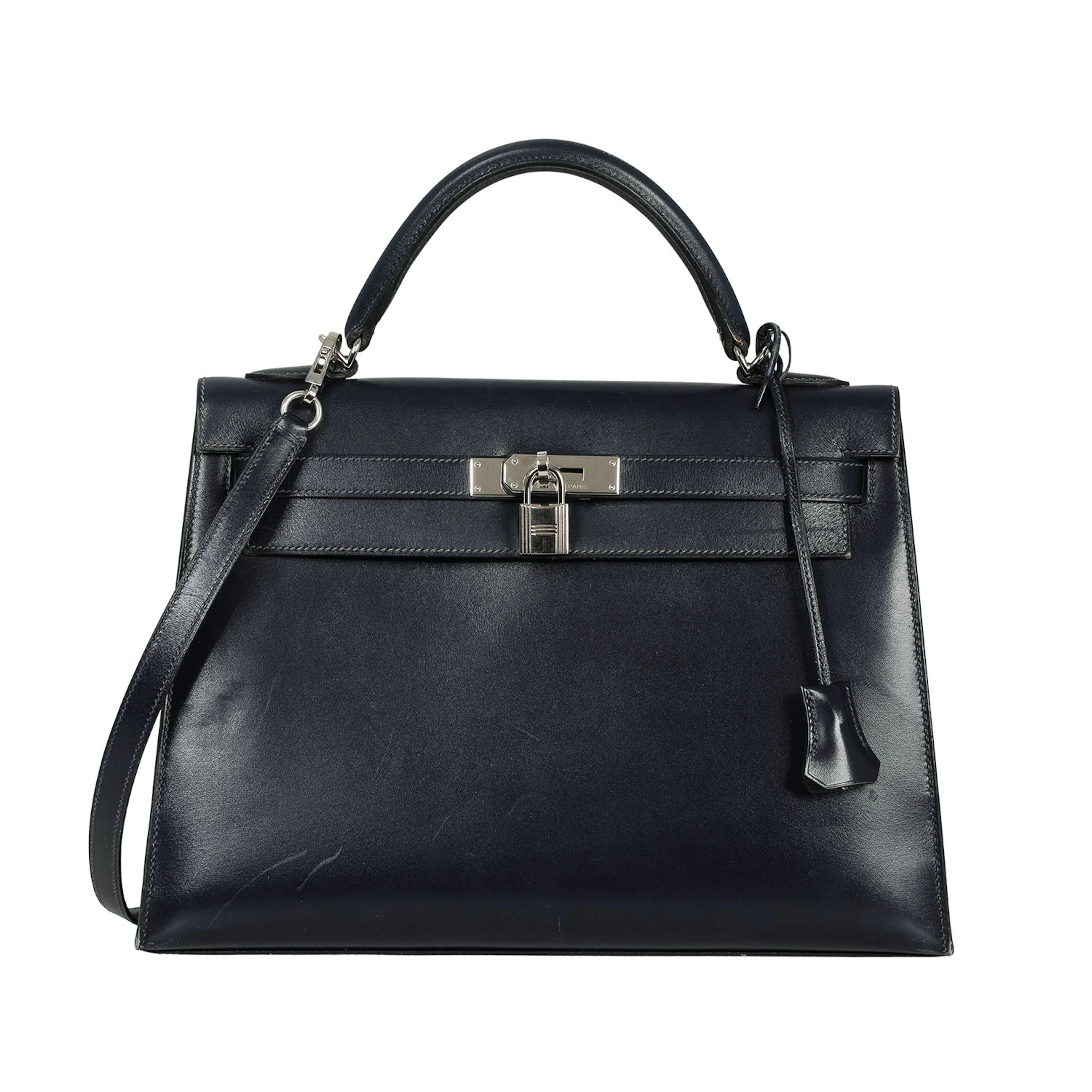 HERMÈS VINTAGE Henkeltasche "KELLY BAG SELLIER 32", Koll.: 2007.