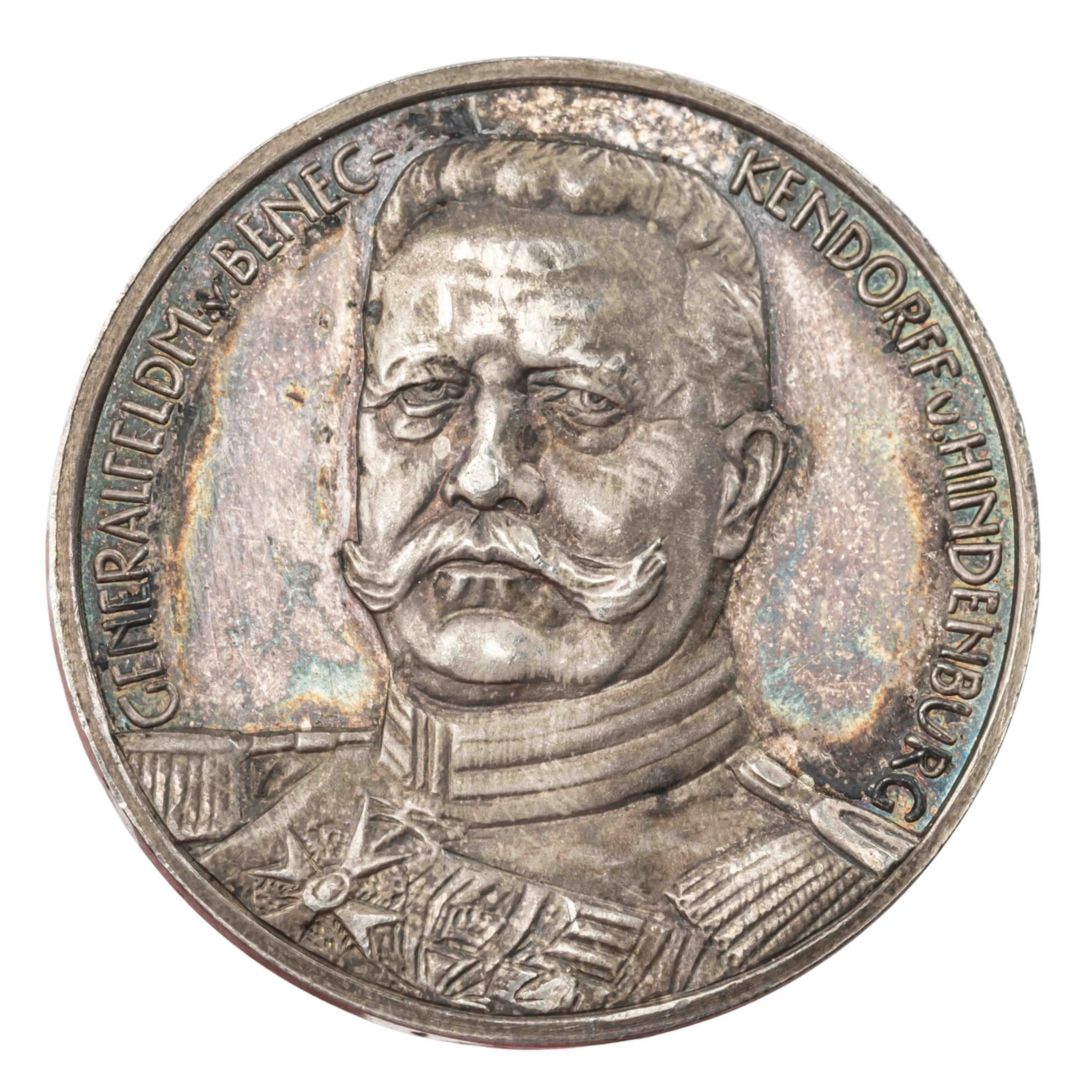 Deutsches Kaiserreich – Silbermedaille Befreiung Ostpreußens 1914