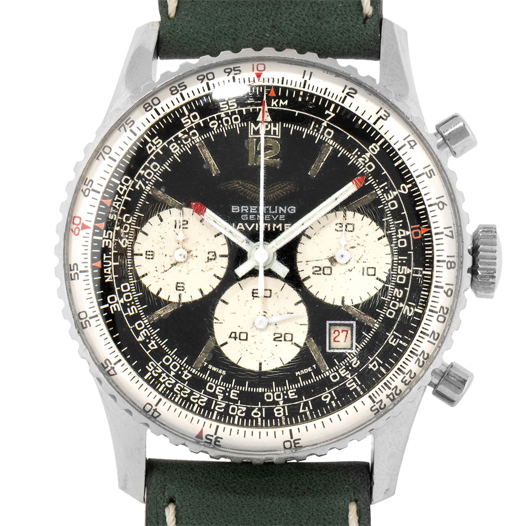 BREITLING seltener Vintage Navitimer "Hybrid Iraqui + Royal Jordanian