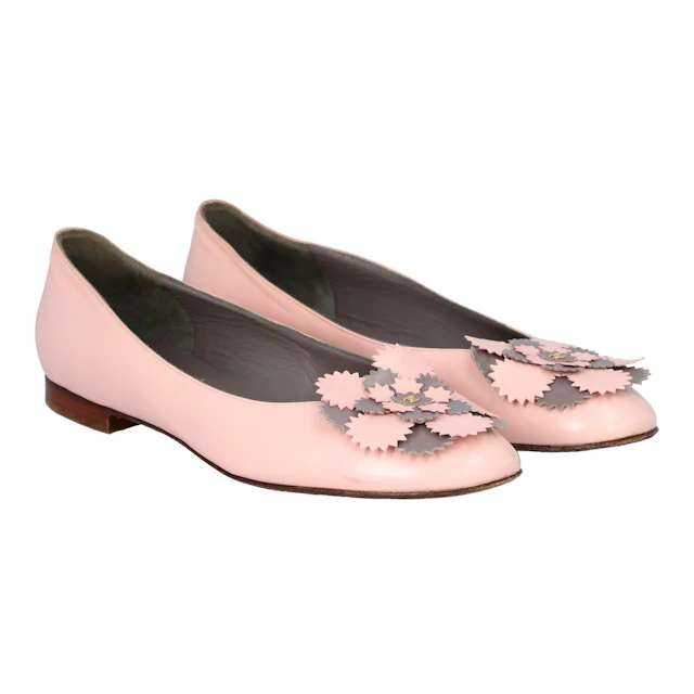 CHANEL VINTAGE Ballerinas, Gr. 38.