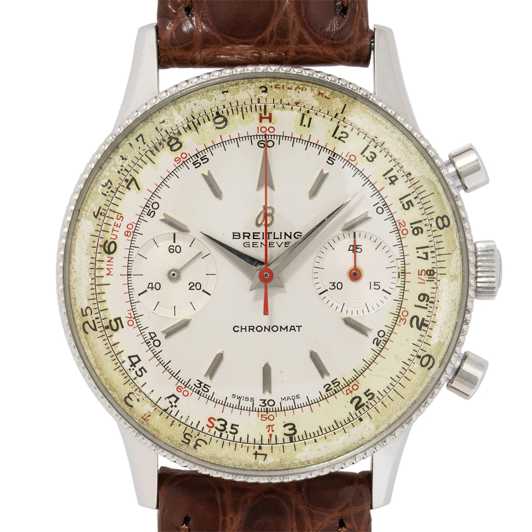 BREITLING Vintage Chronomat Ref. 808 mit neuer Revision, ca. 1960er Jahre.