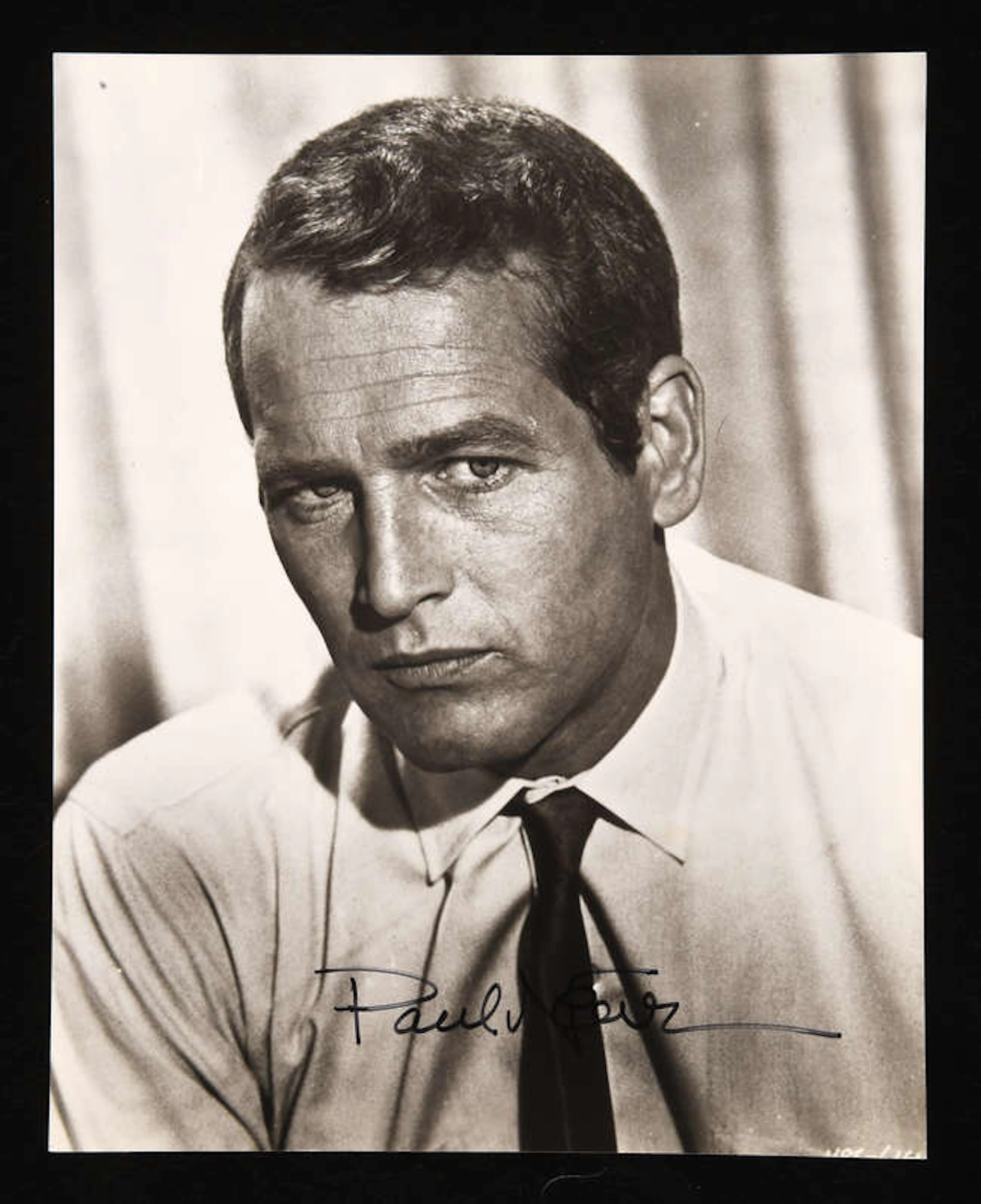 Paul Newman and Joanne Woodward, A Pair of Autographed publicity photographs