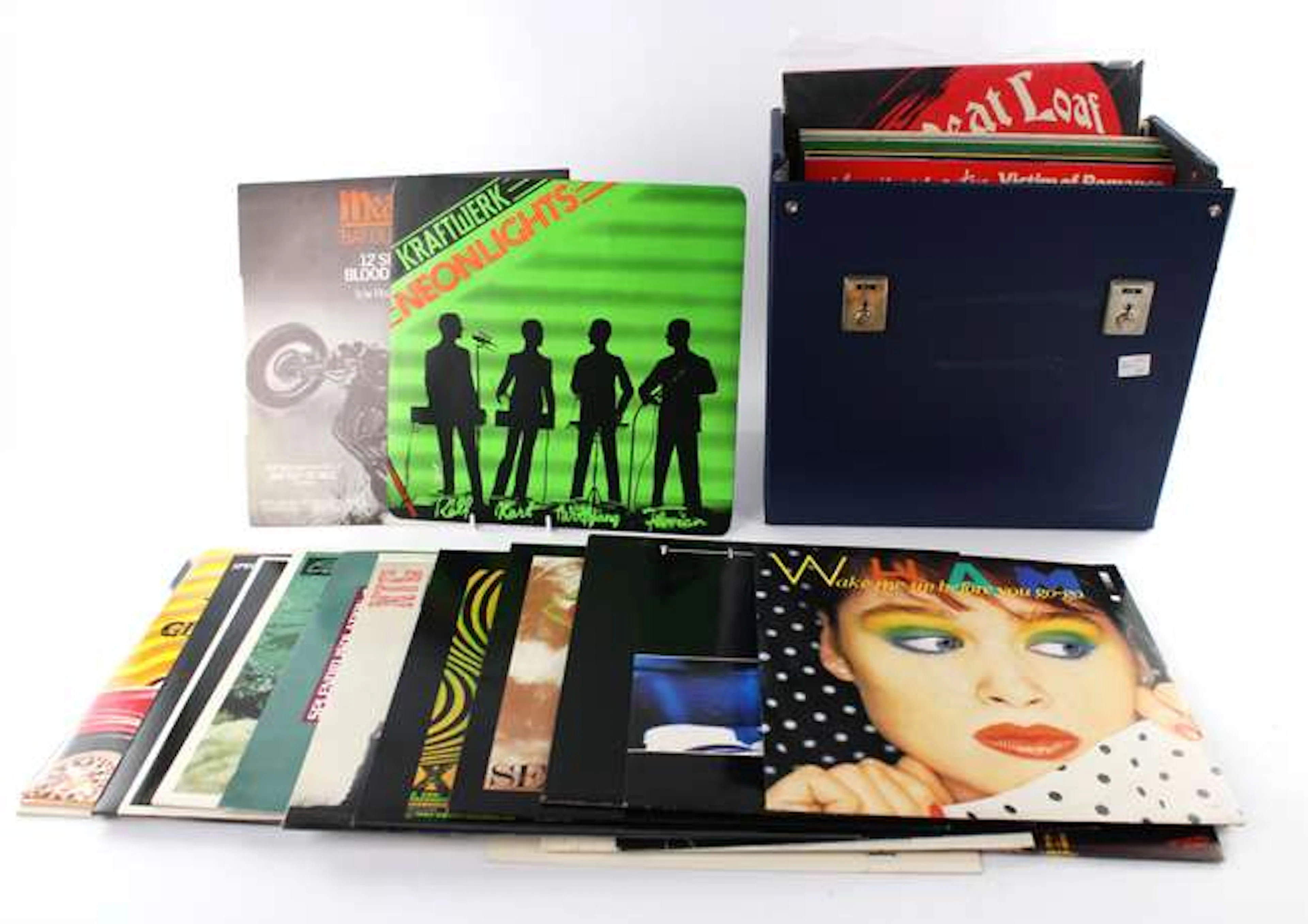 Vinyl records 12" singles and LPs - to include, Maria Callas, Chris