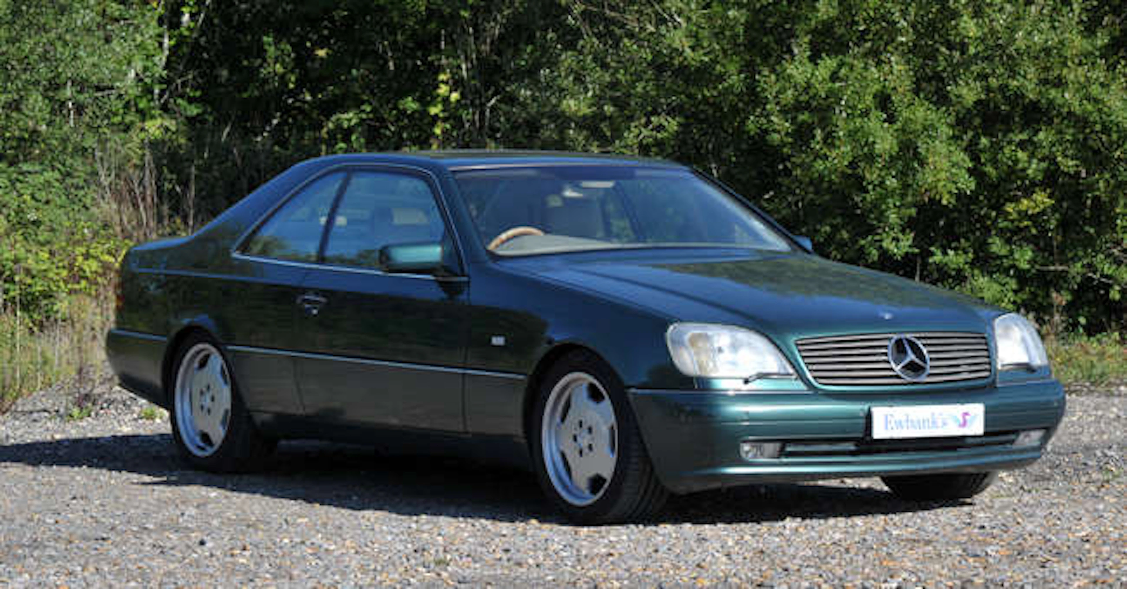 1998 Mercedes-Benz CL500. Registration number: R988 LHT. Mileage: