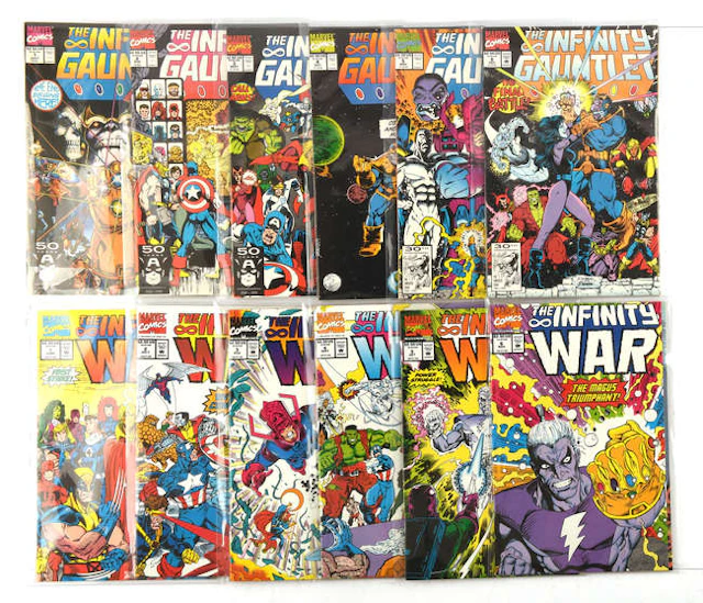 A pair of cosmic and high-stakes Marvel epics featuring...