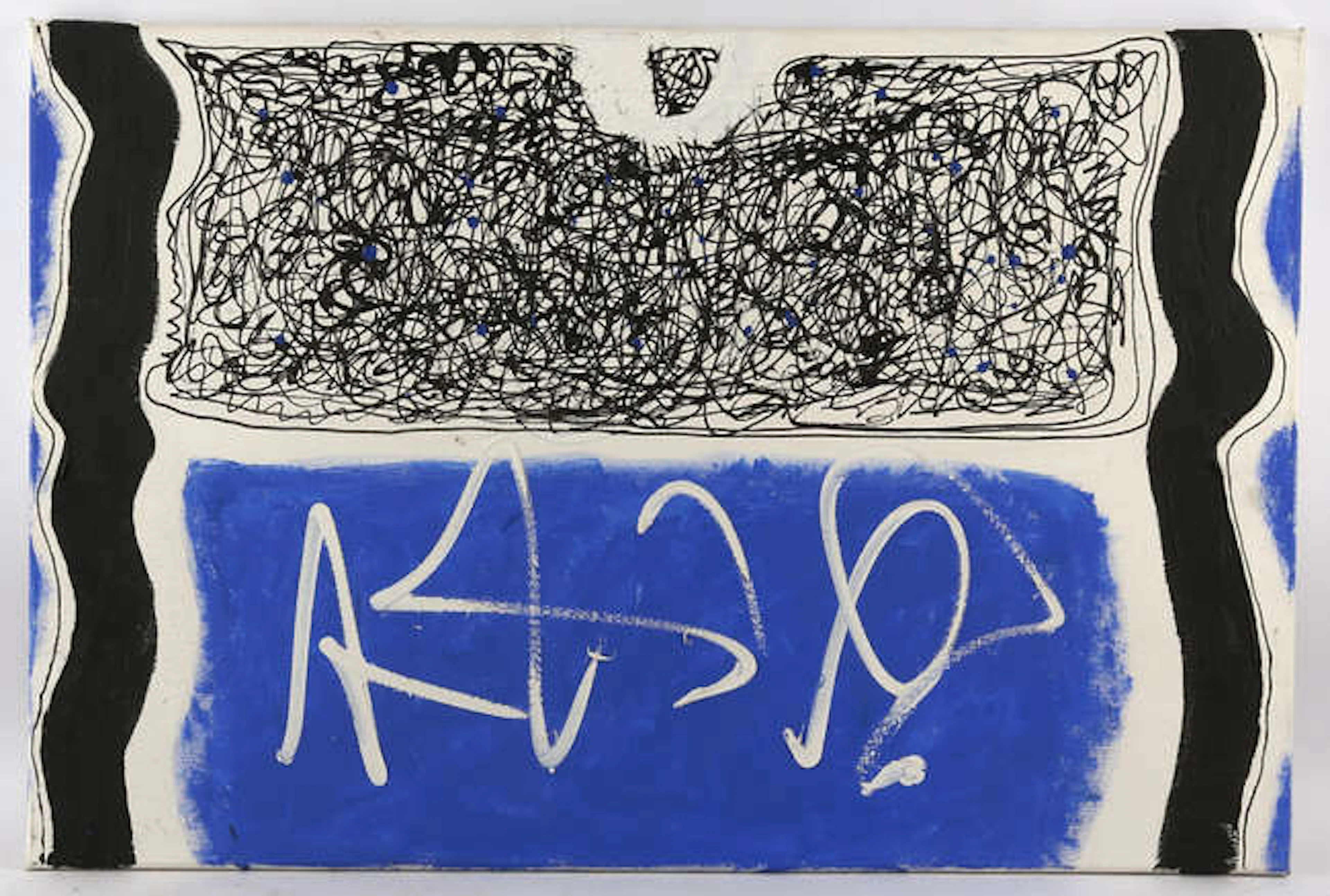 § John Plumb (British 1927-2008), an untitled abstract composition