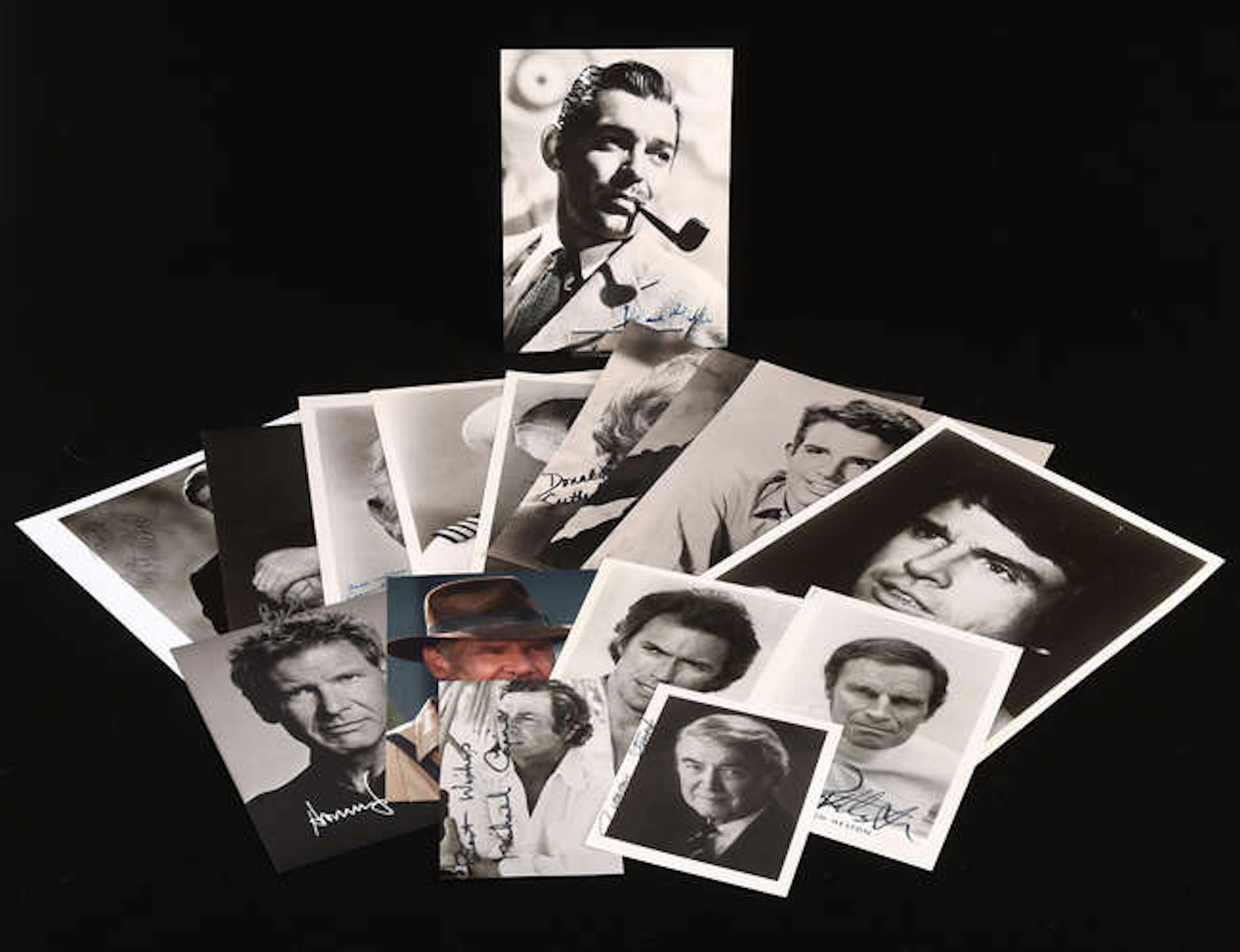 AMENDED DESCRIPTION: Hollywood Leading Men: 1930s-2000s, Autographed