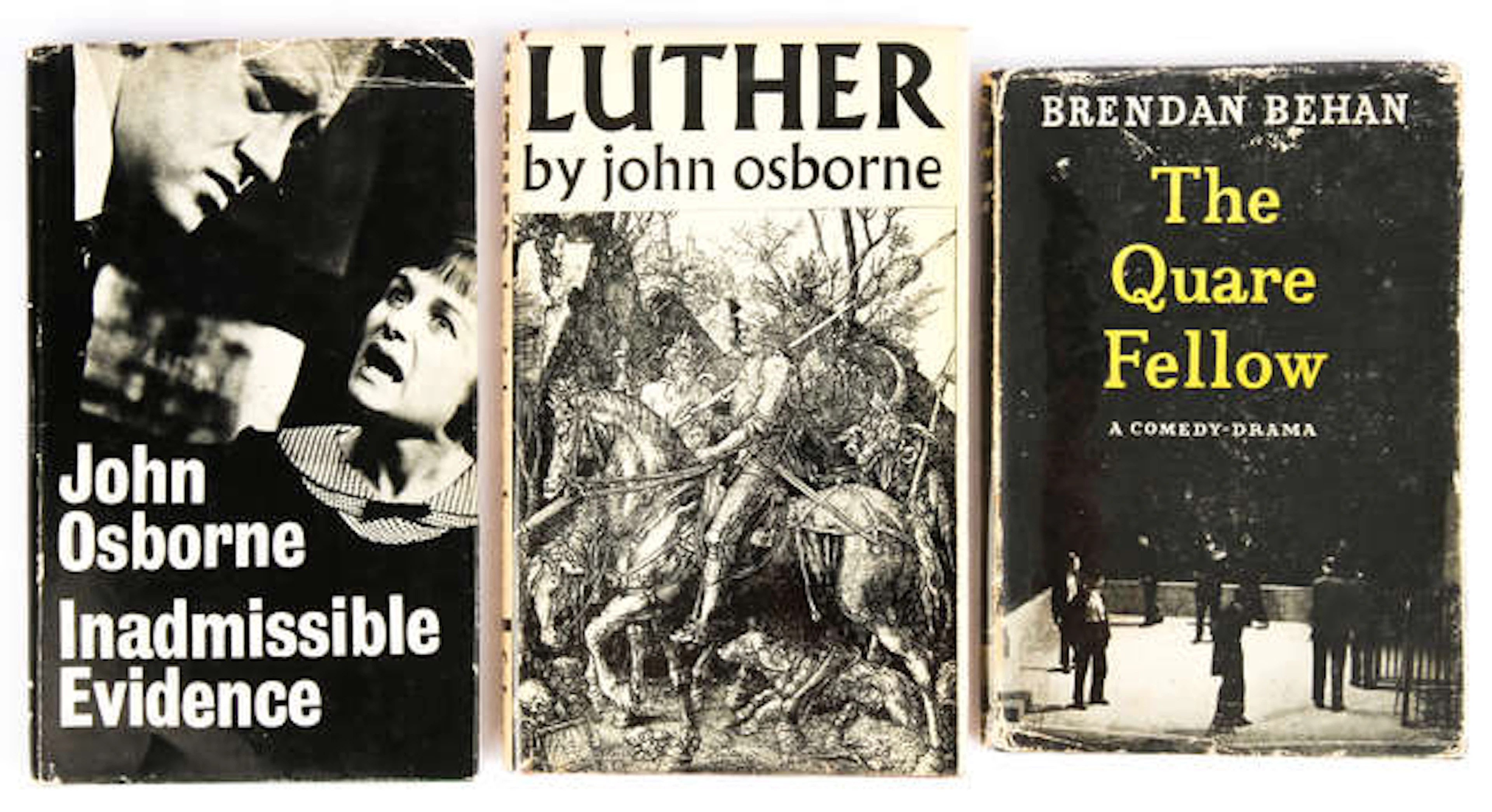 BEHAN, (Brendan). The Quare Fellow, London, Methuen & Co Ltd, 1956