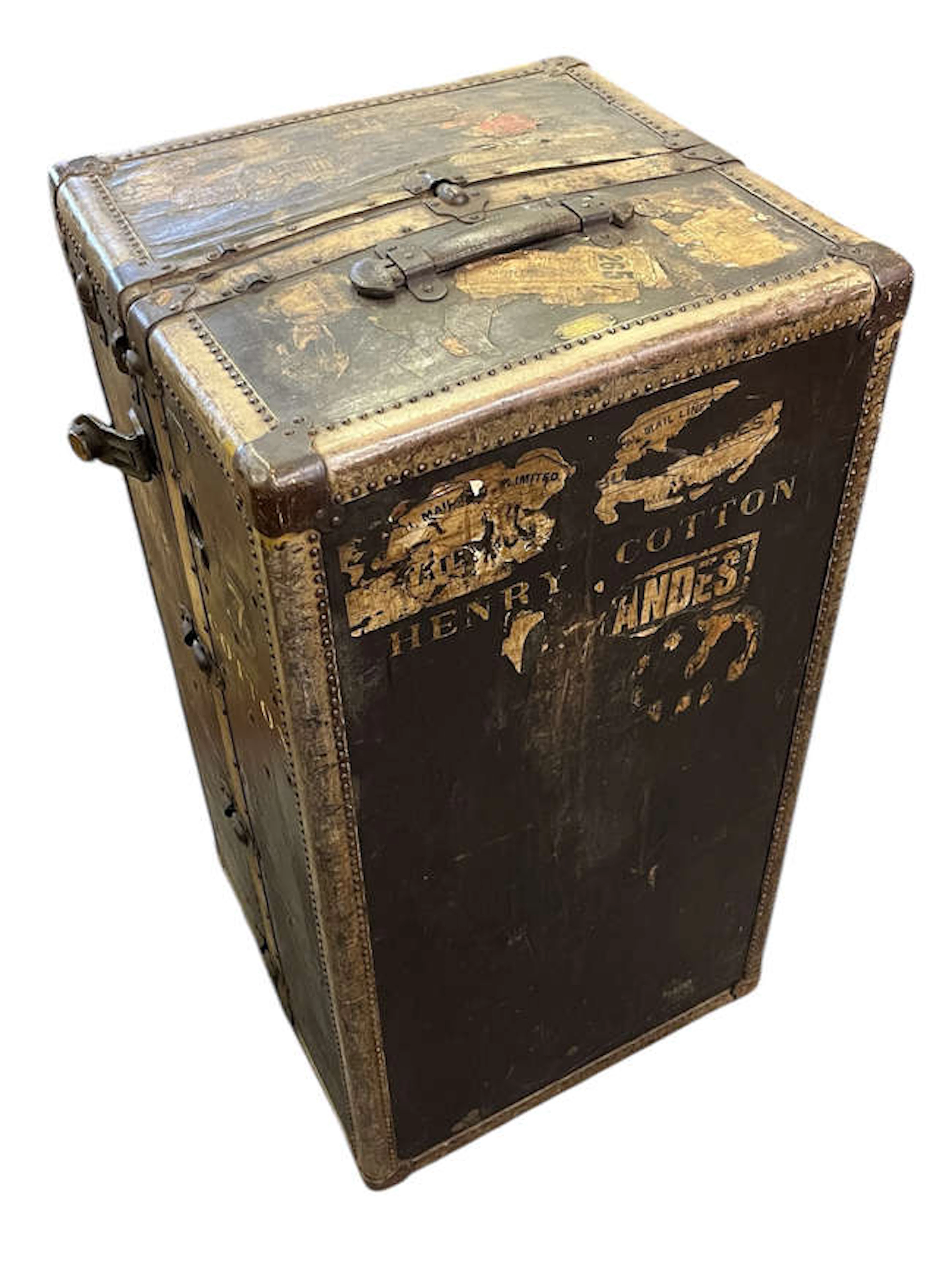 Henry Cotton Vintage HERMES Travelling Trunk -